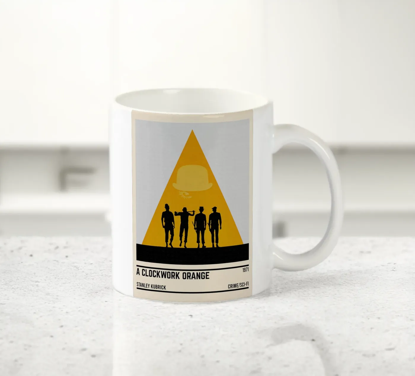 A Clockwork Orange ceramic mug by TheArtstudio