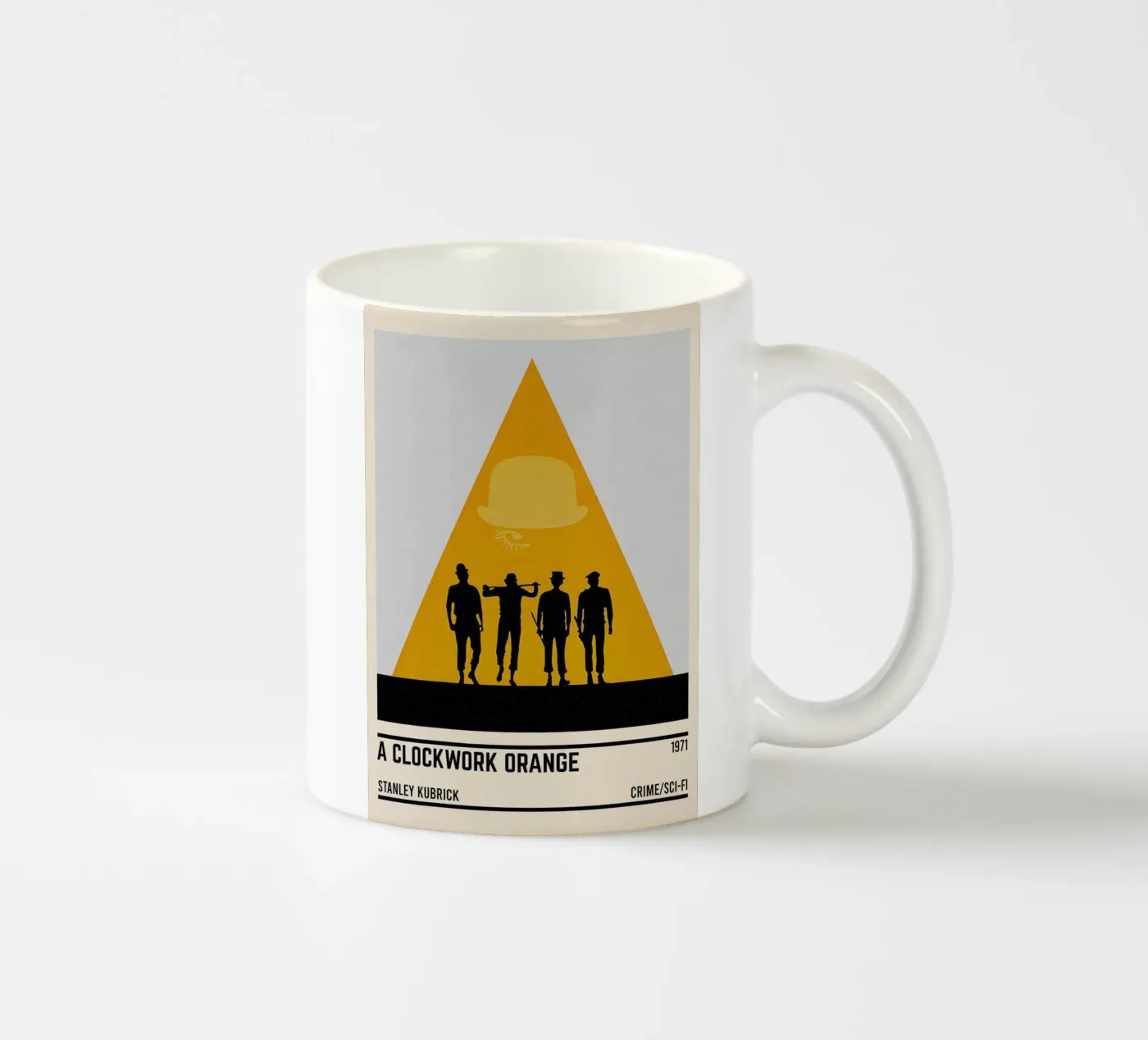 A Clockwork Orange ceramic mug by TheArtstudio
