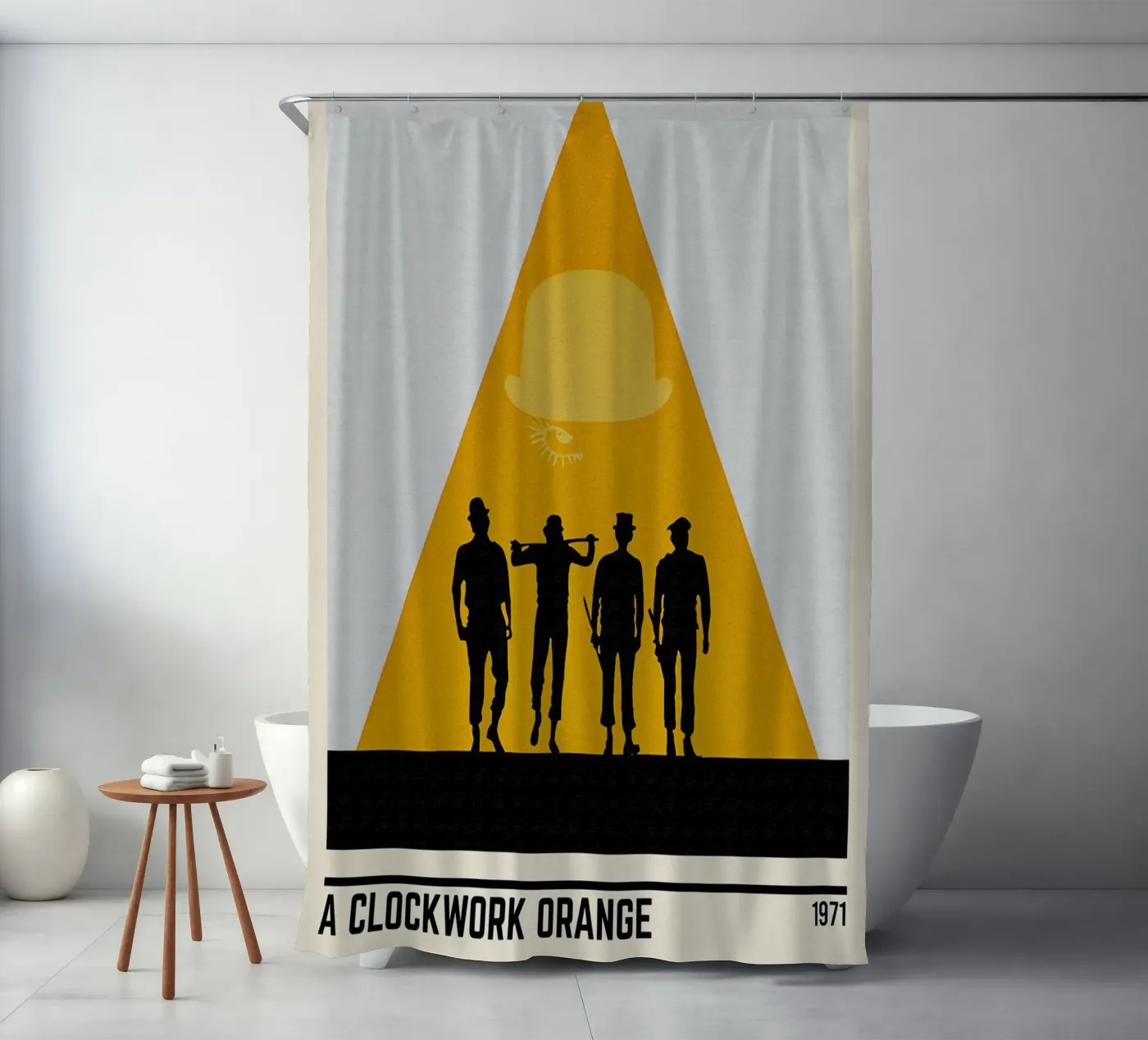 A Clockwork Orange Duschvorhang von TheArtstudio