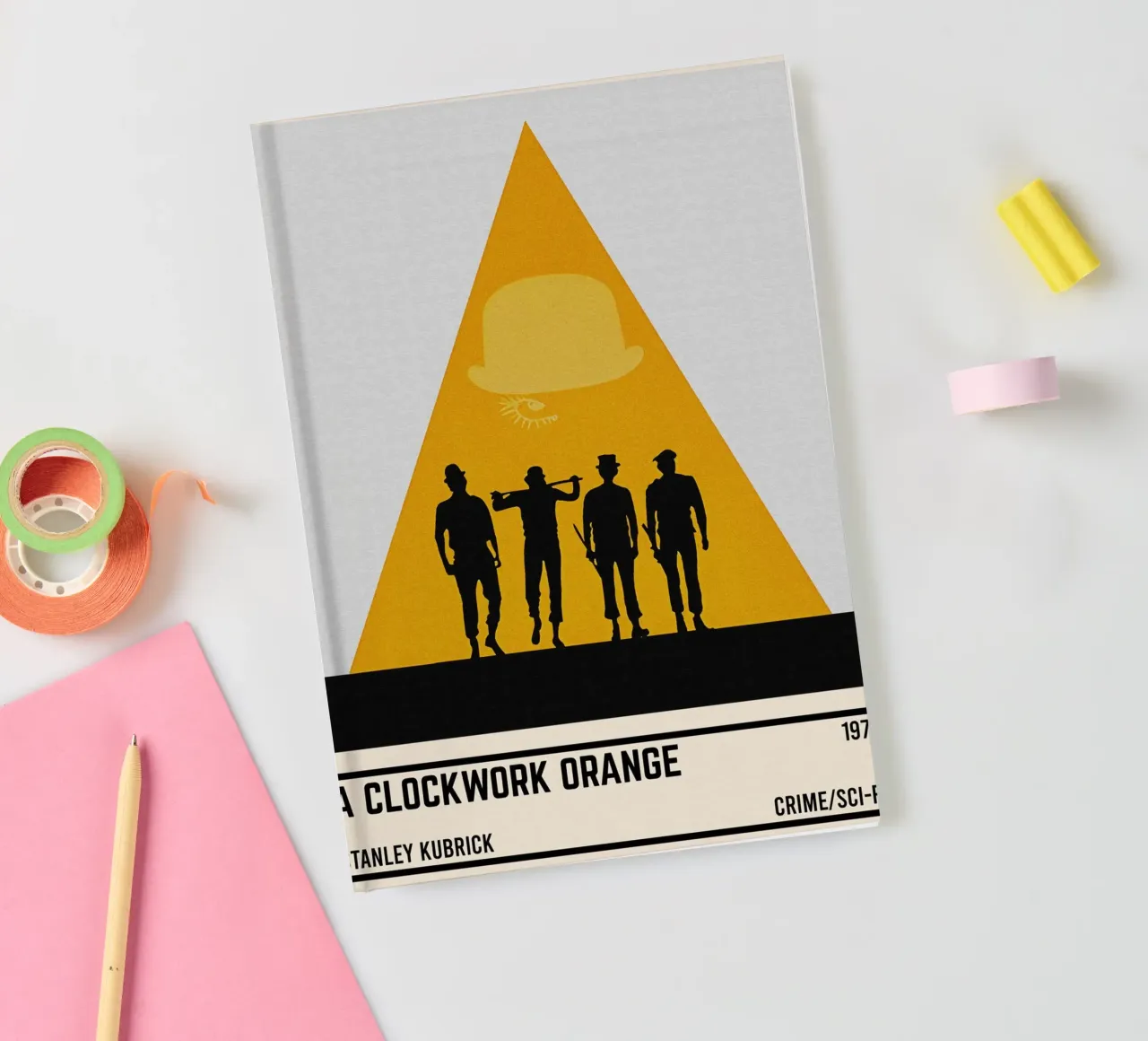 A Clockwork Orange notebook by TheArtstudio