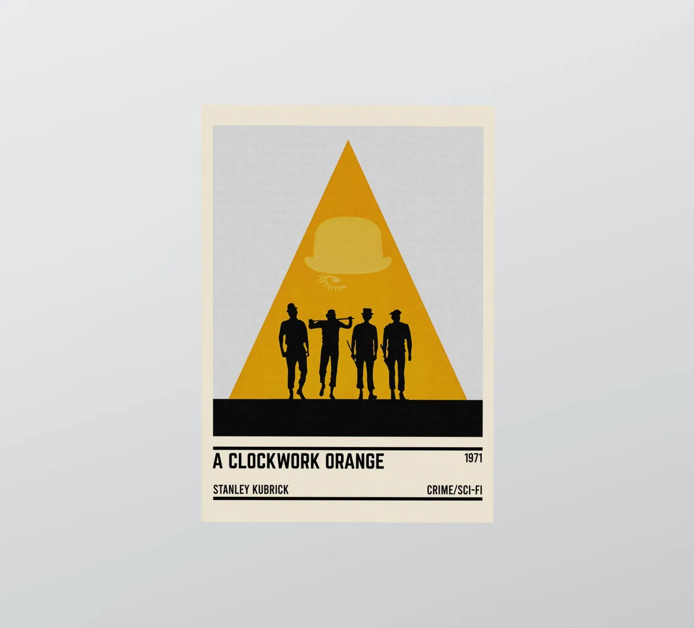A Clockwork Orange adesivo da TheArtstudio