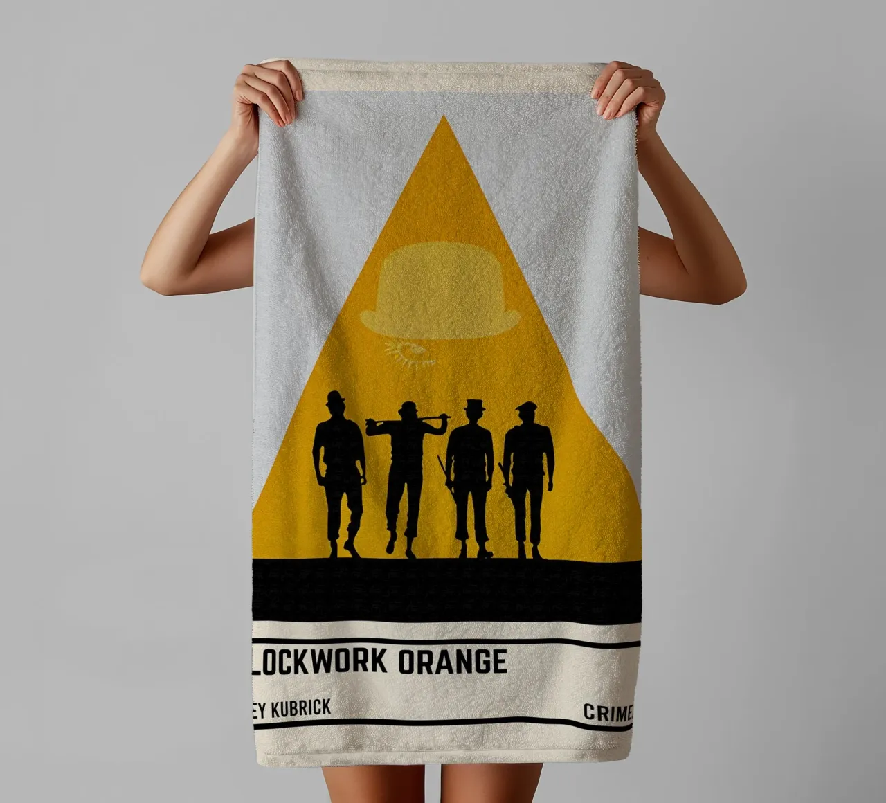A Clockwork Orange badhanddoek van TheArtstudio