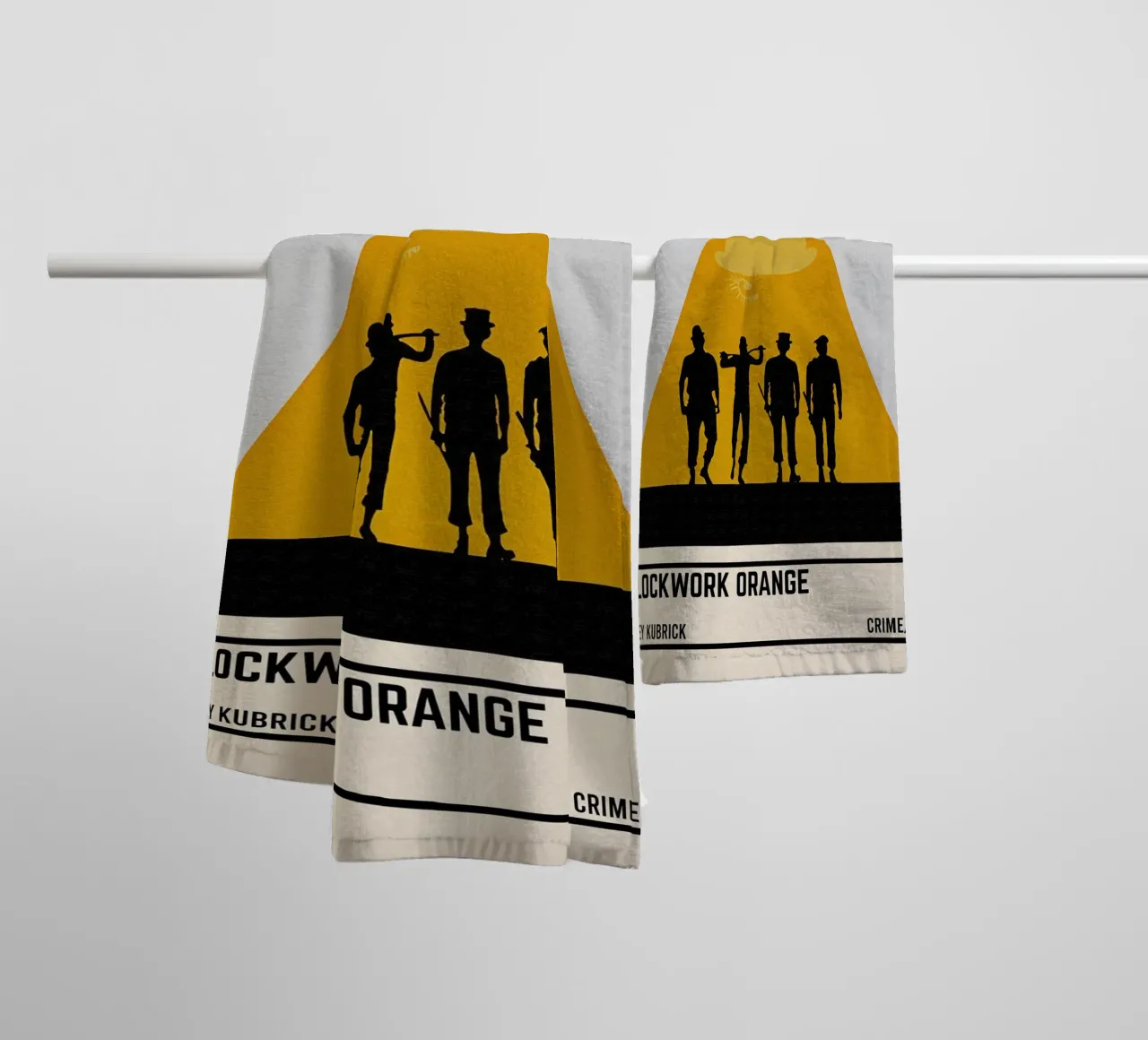 A Clockwork Orange badhanddoek van TheArtstudio