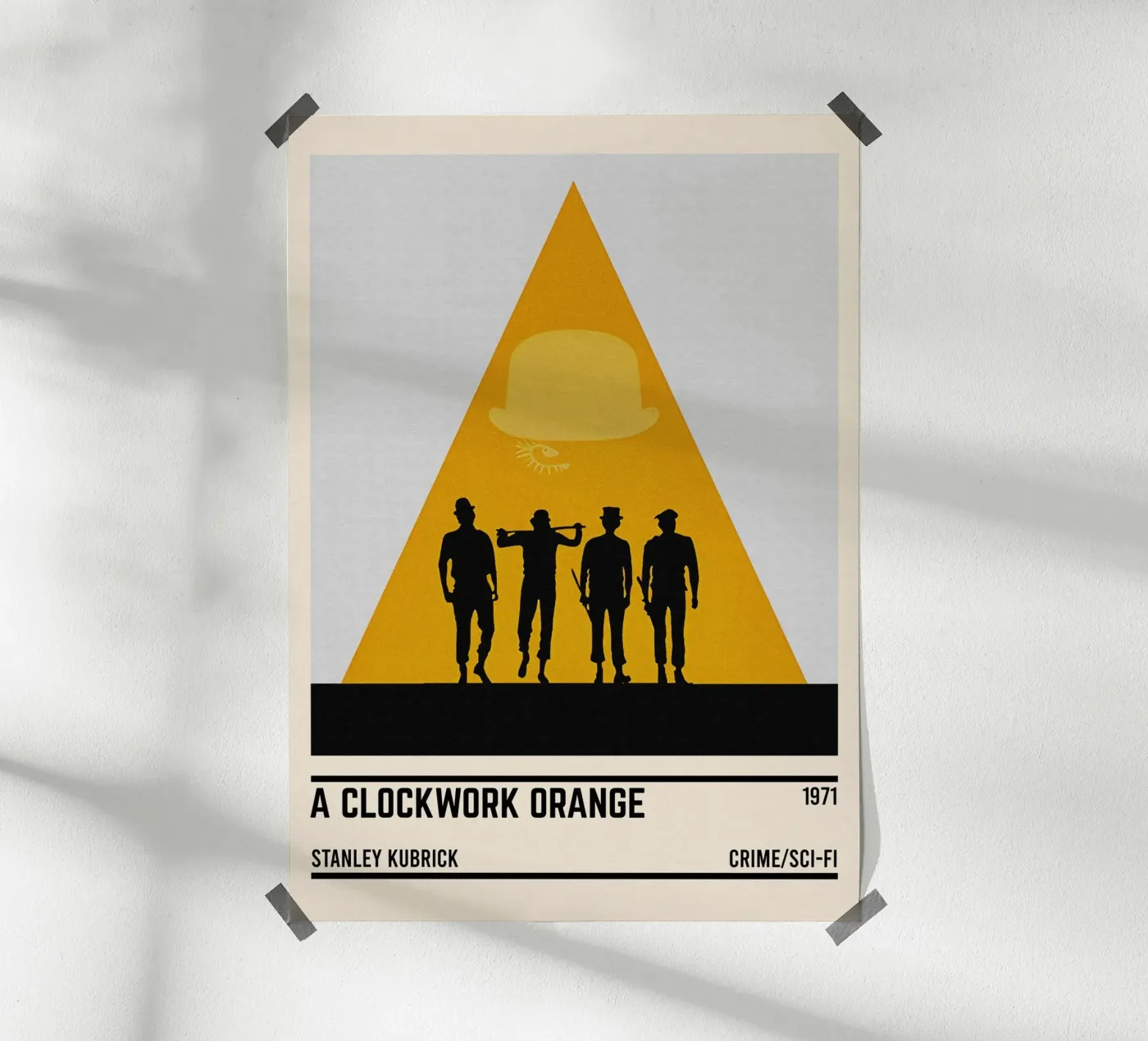 A Clockwork Orange poster da TheArtstudio