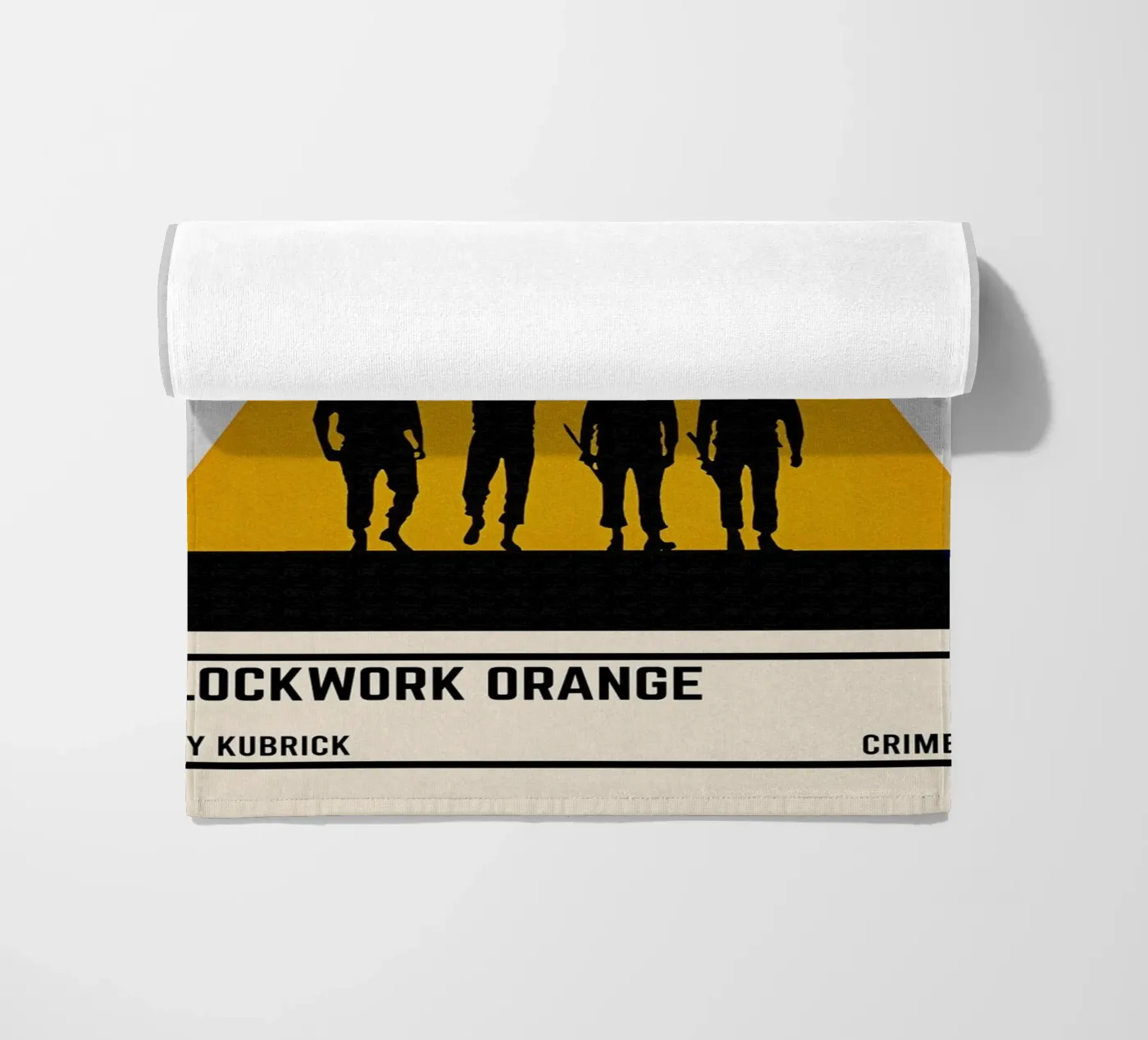 A Clockwork Orange beach towel by TheArtstudio