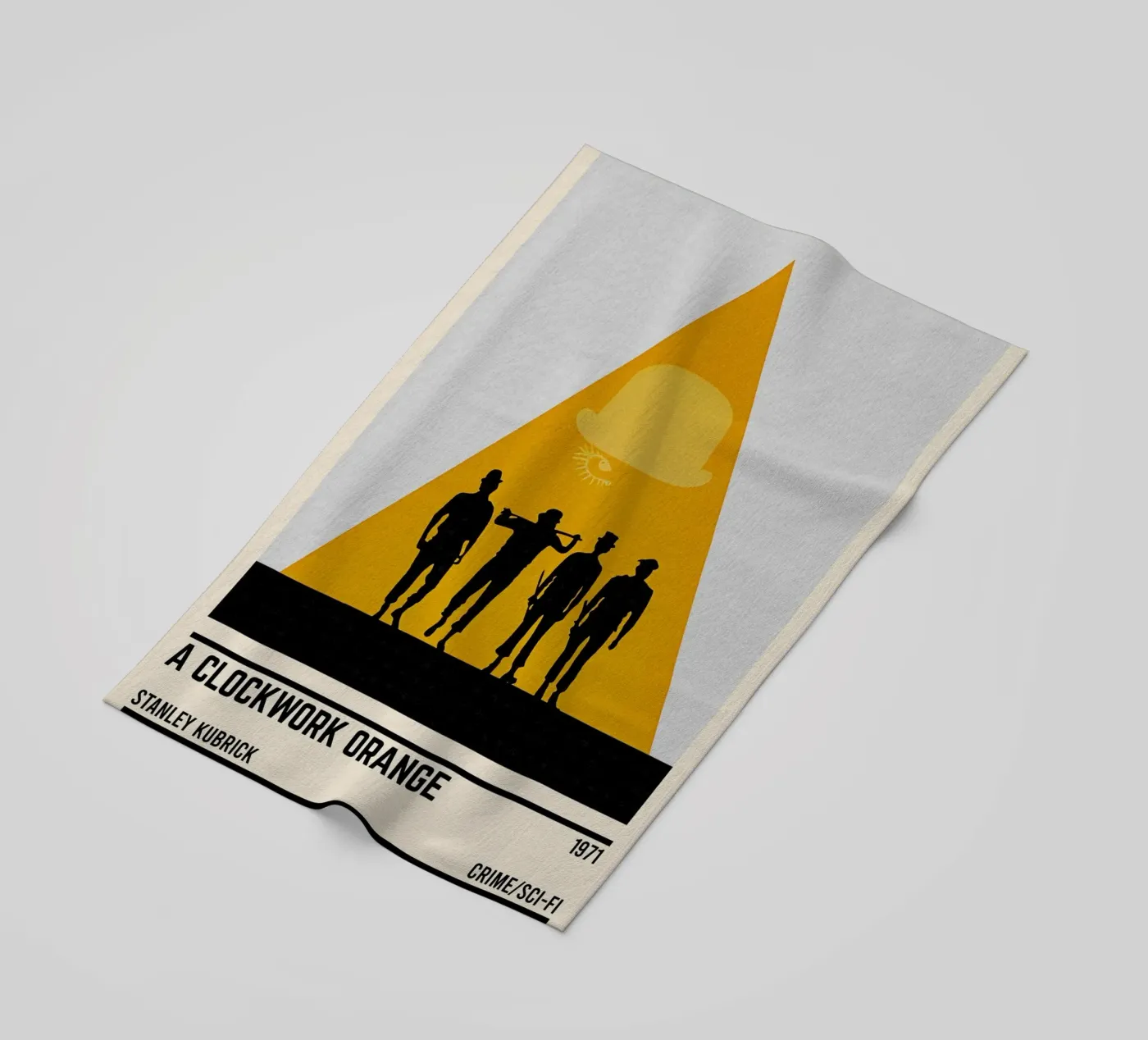 A Clockwork Orange beach towel by TheArtstudio