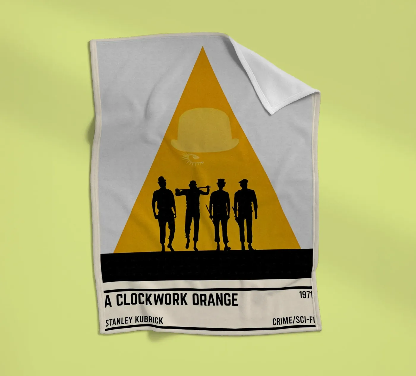 A Clockwork Orange fleece blanket by TheArtstudio