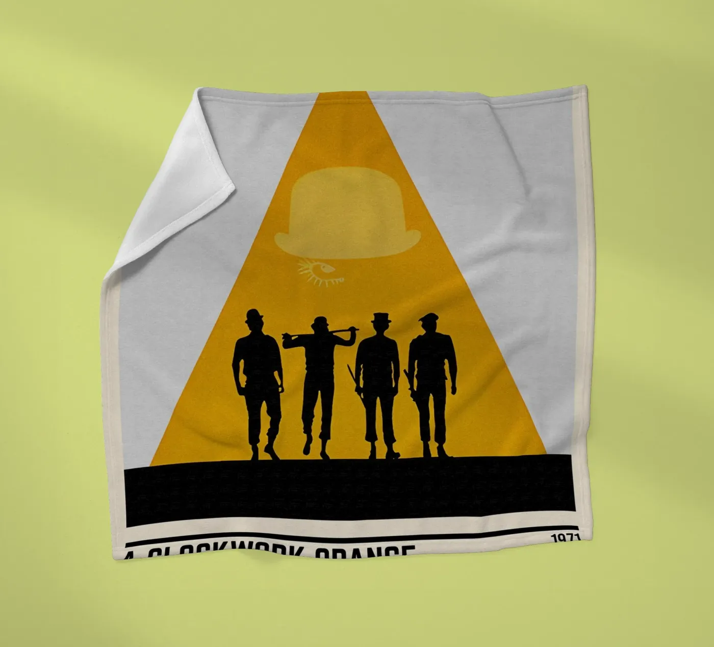 A Clockwork Orange fleece blanket by TheArtstudio