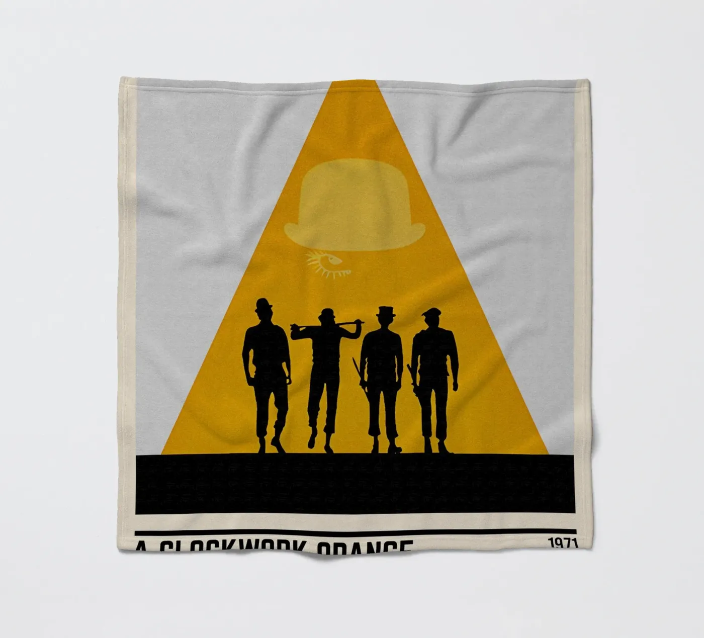 A Clockwork Orange fleece blanket by TheArtstudio