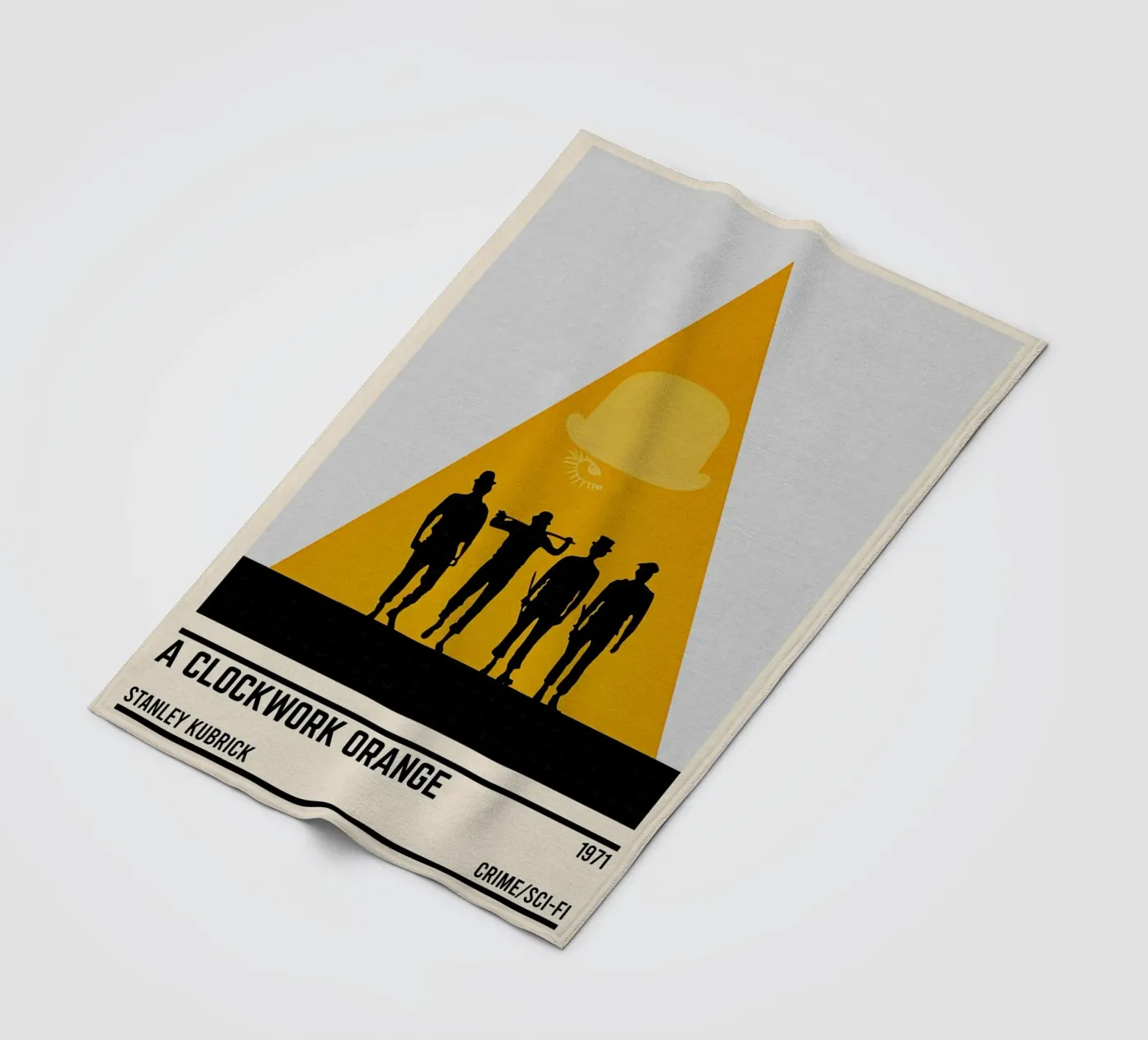 A Clockwork Orange fleece blanket by TheArtstudio
