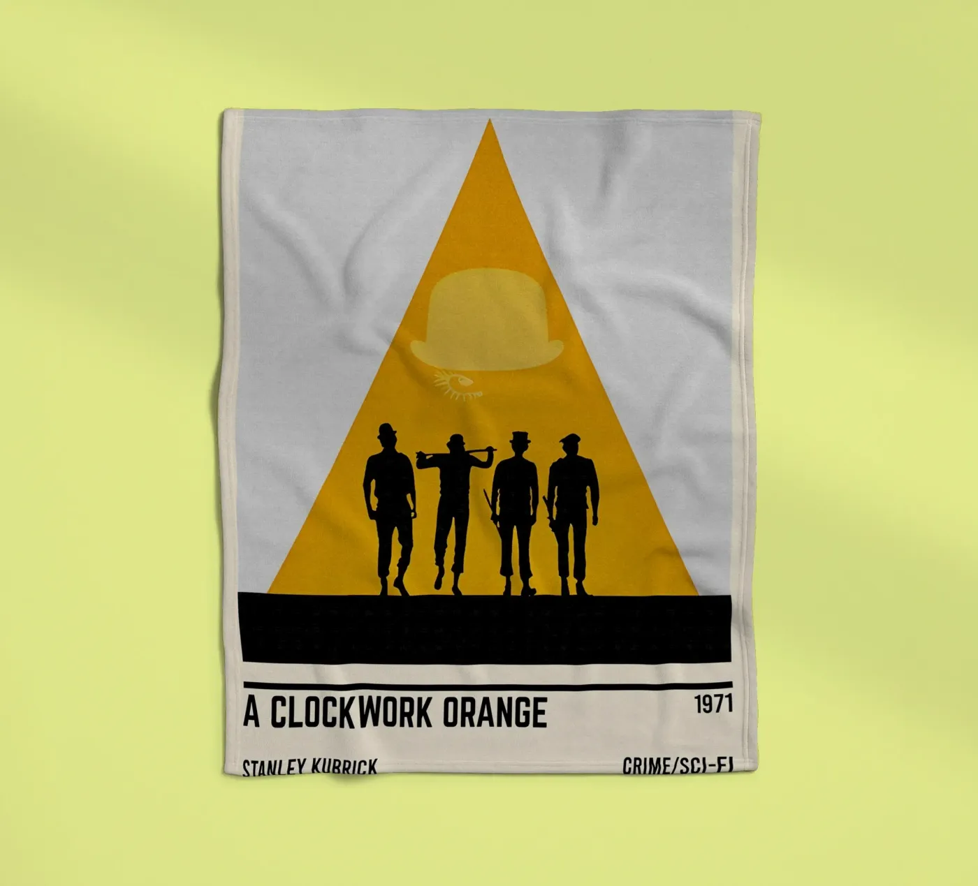 A Clockwork Orange fleece blanket by TheArtstudio