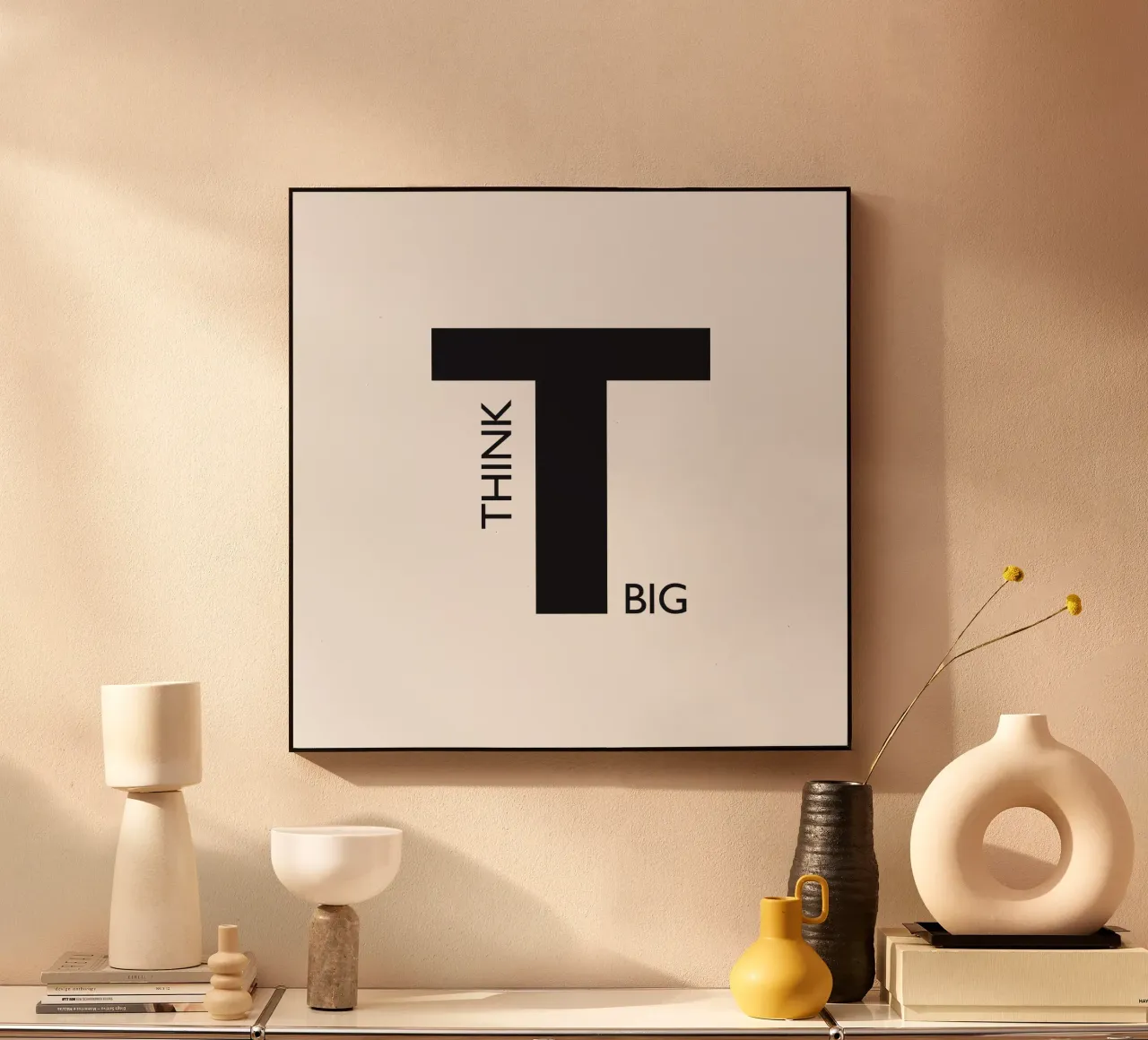 THINK BIG plexiglass da Meridian Design