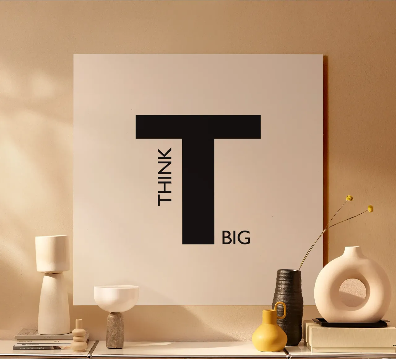 THINK BIG plexiglass da Meridian Design