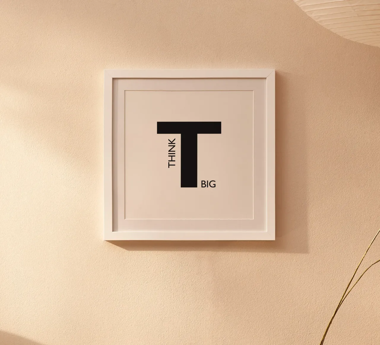 THINK BIG poster da Meridian Design