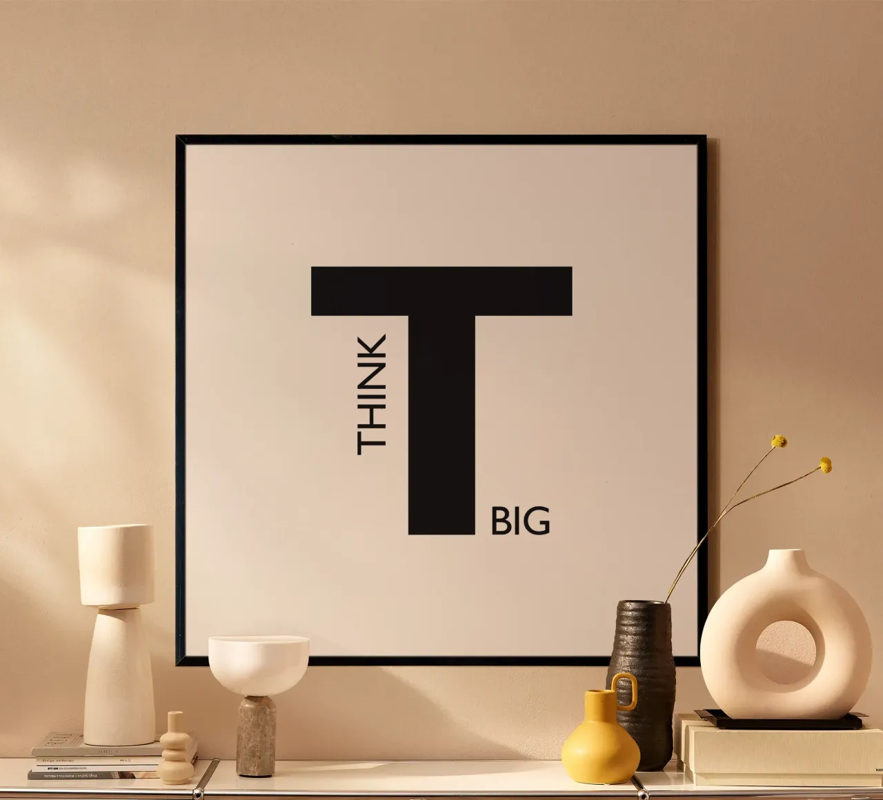 THINK BIG poster da Meridian Design