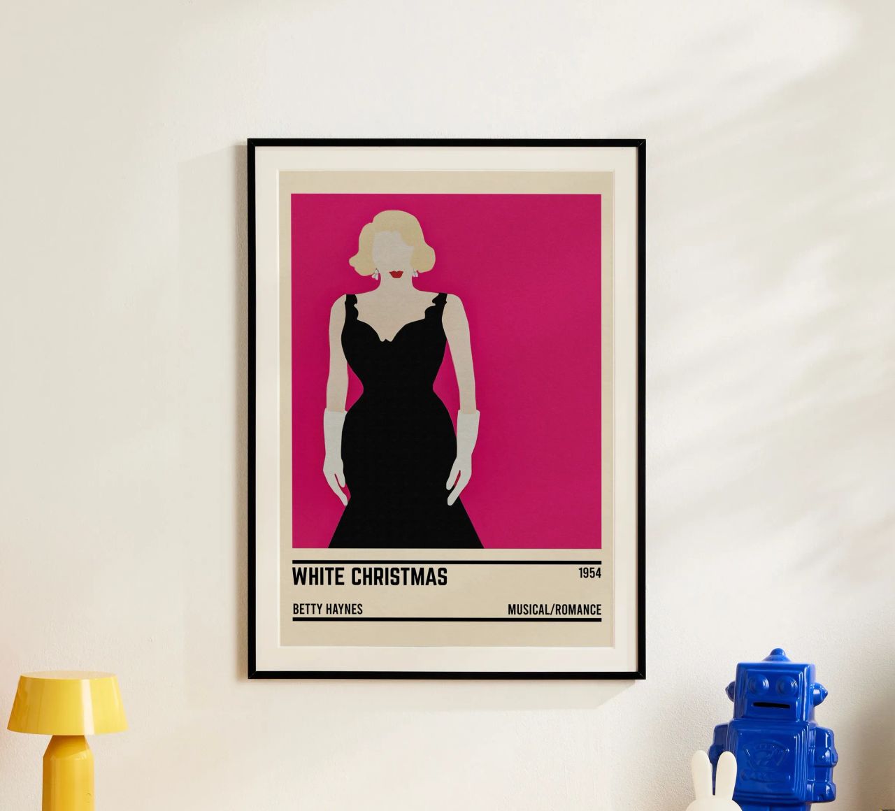 Betty Haynes, White Christmas Poster von TheArtstudio