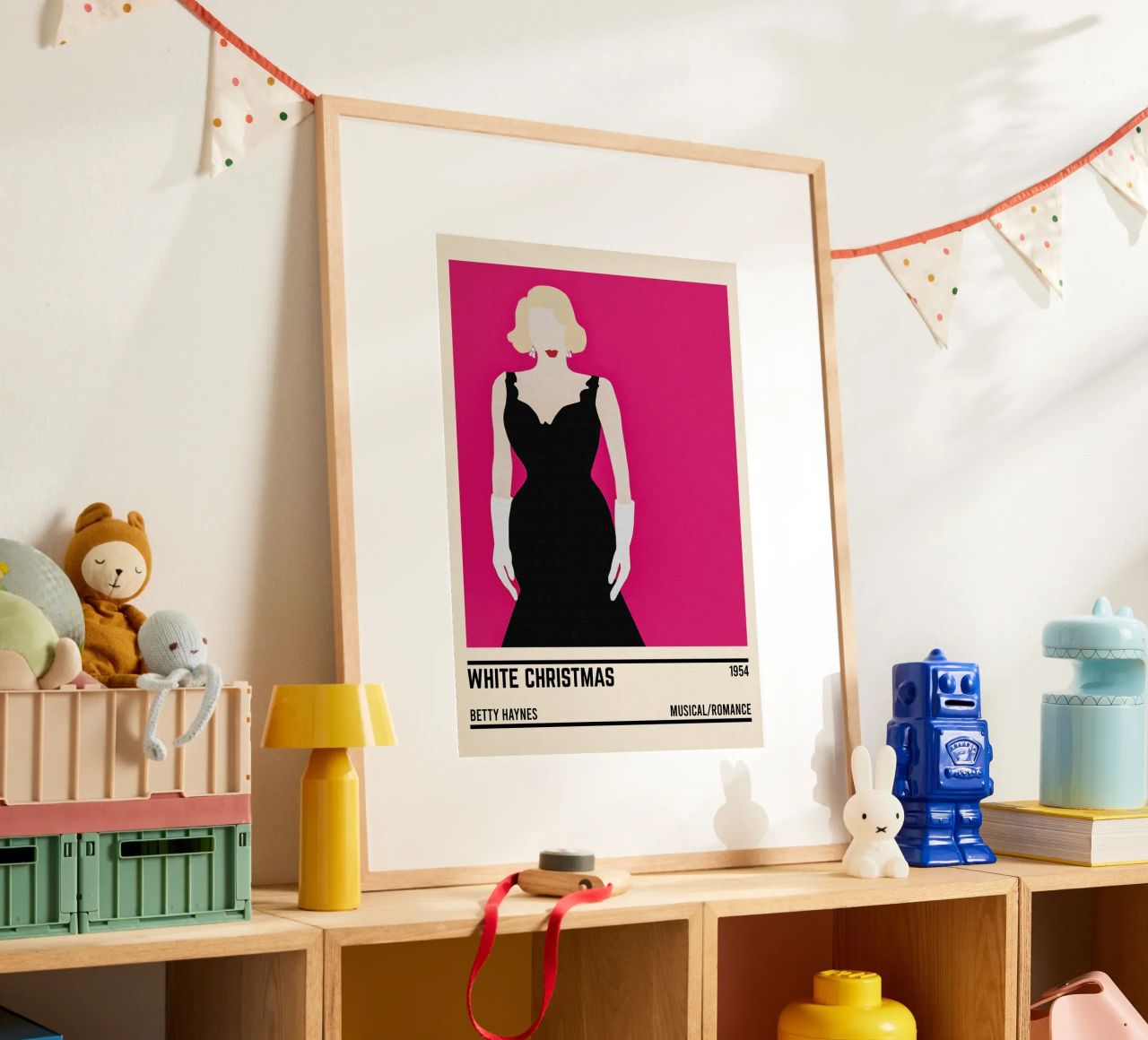 Betty Haynes, White Christmas Poster von TheArtstudio