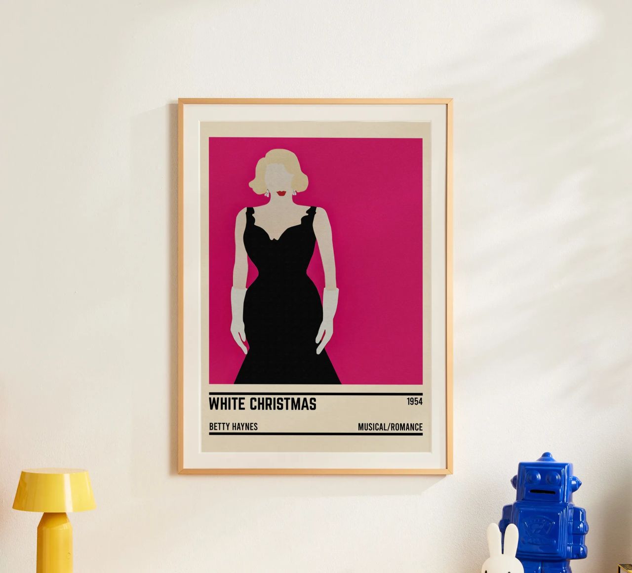 Betty Haynes, White Christmas Poster von TheArtstudio