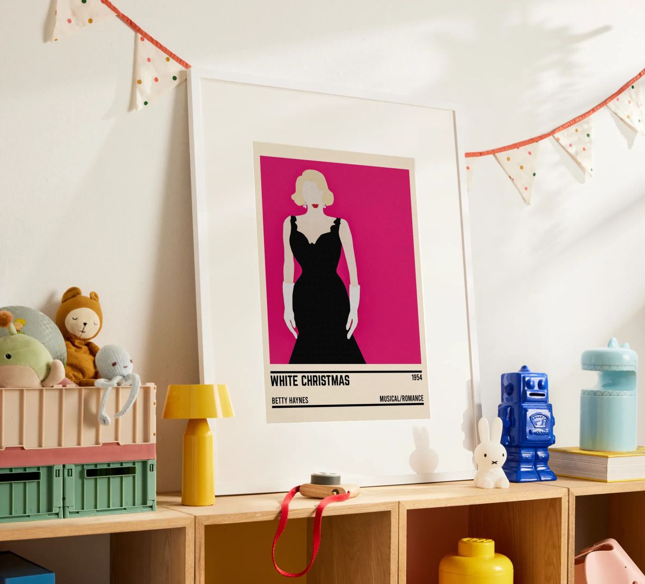 Betty Haynes, White Christmas Poster von TheArtstudio