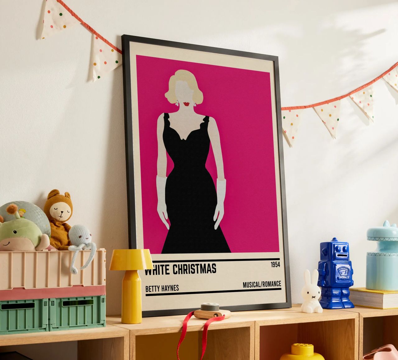 Betty Haynes, White Christmas Poster von TheArtstudio