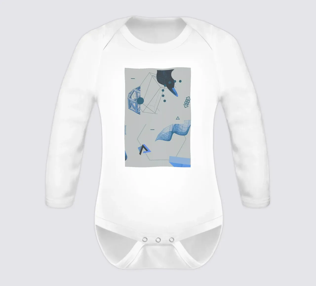Objects 09 body neonato maniche lunghe da Andreas Jarner