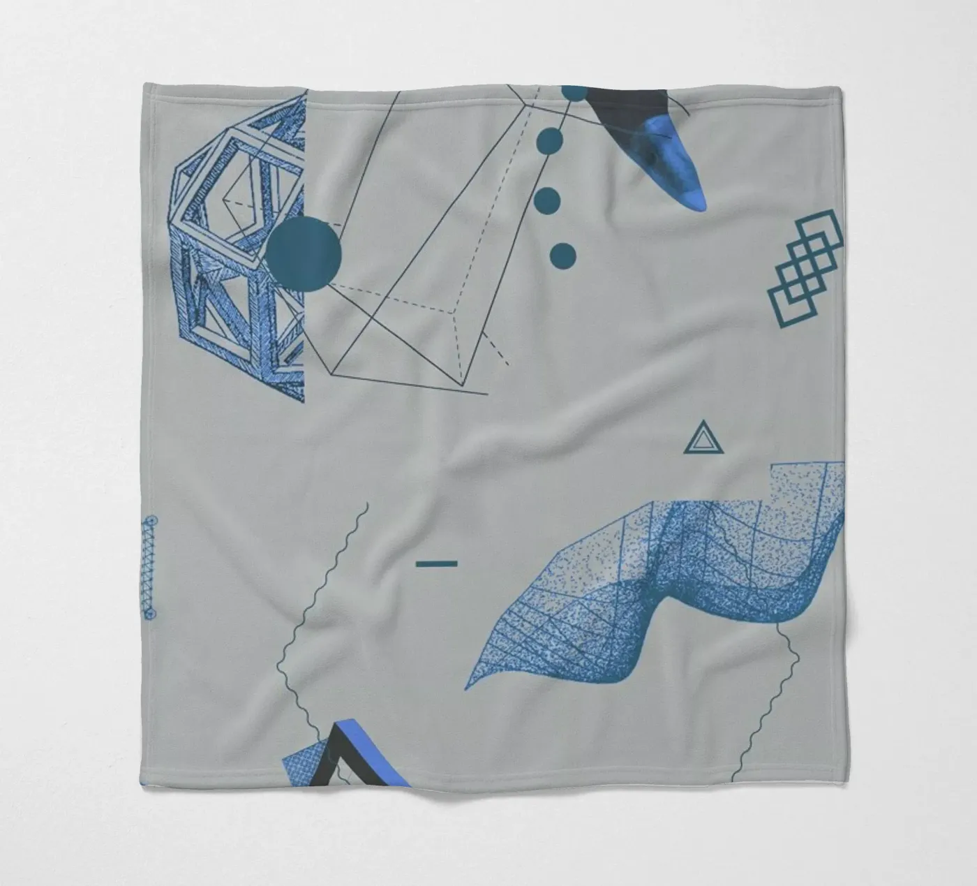 Objects 09 plaid polaire de Andreas Jarner