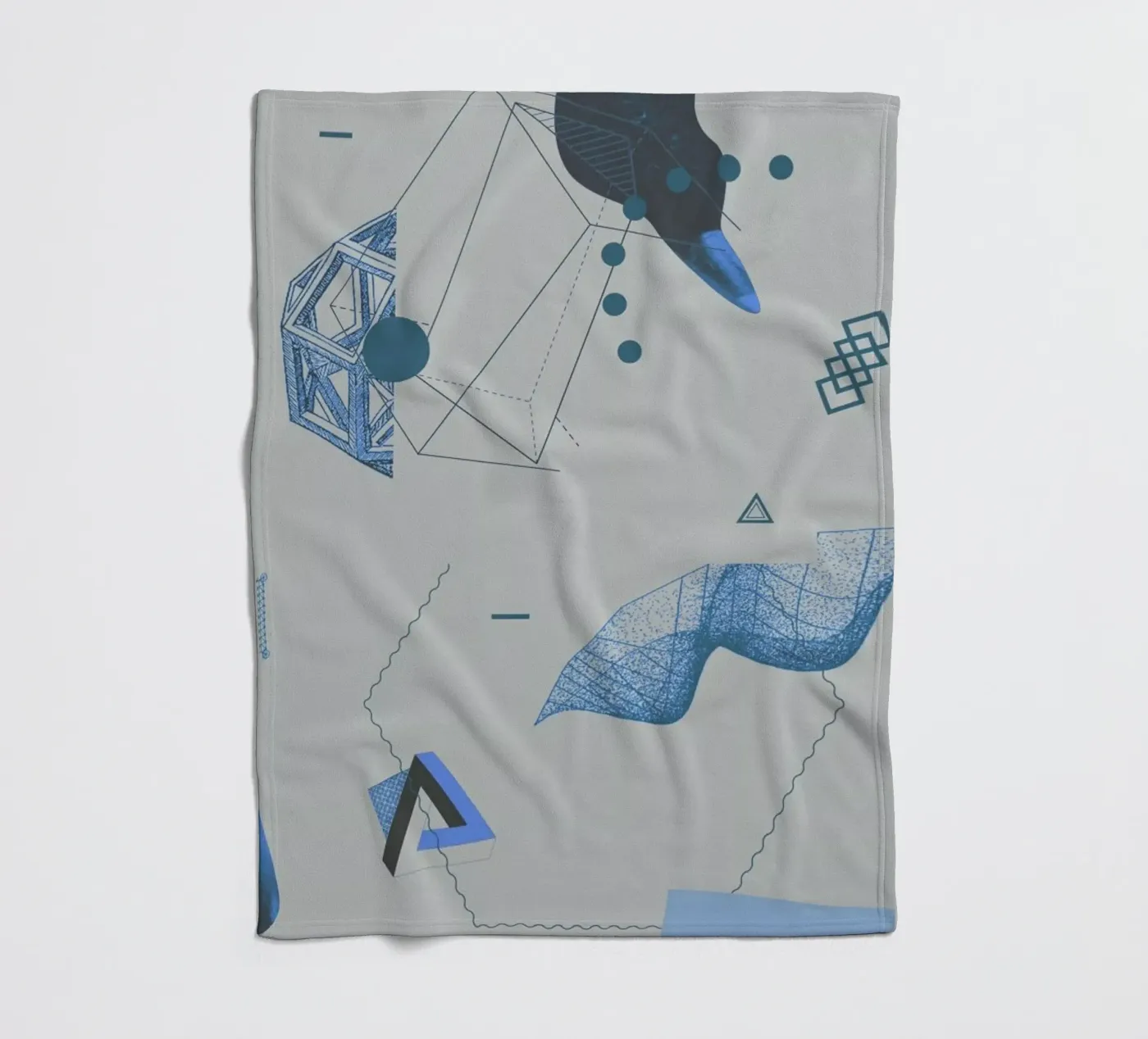Objects 09 plaid polaire de Andreas Jarner