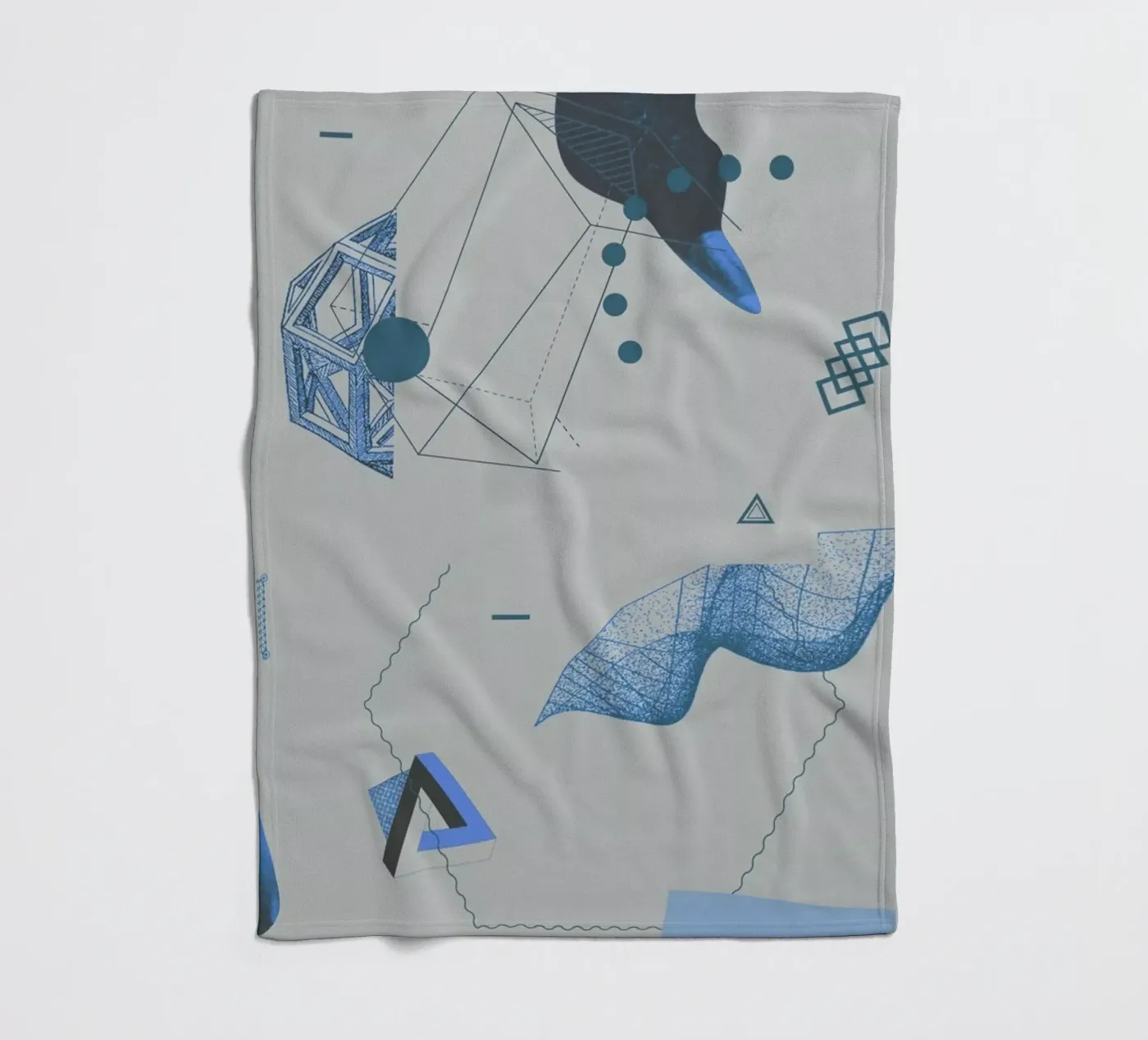 Objects 09 plaid polaire de Andreas Jarner