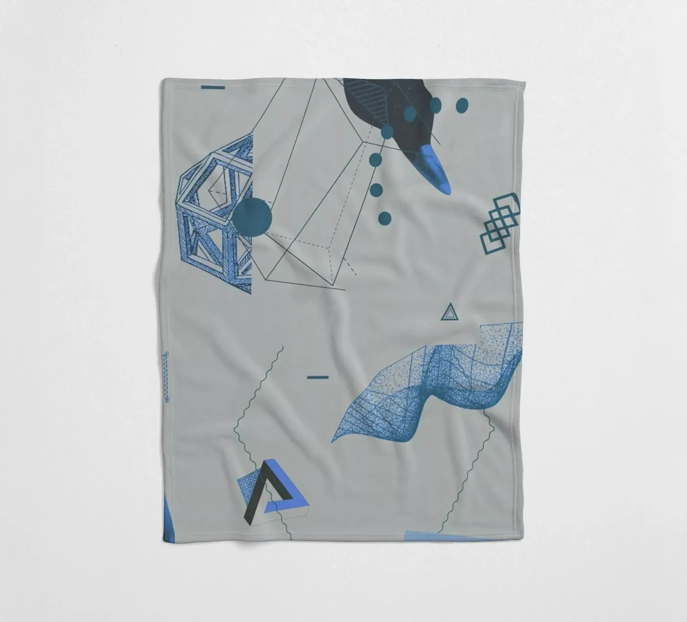 Objects 09 plaid polaire de Andreas Jarner