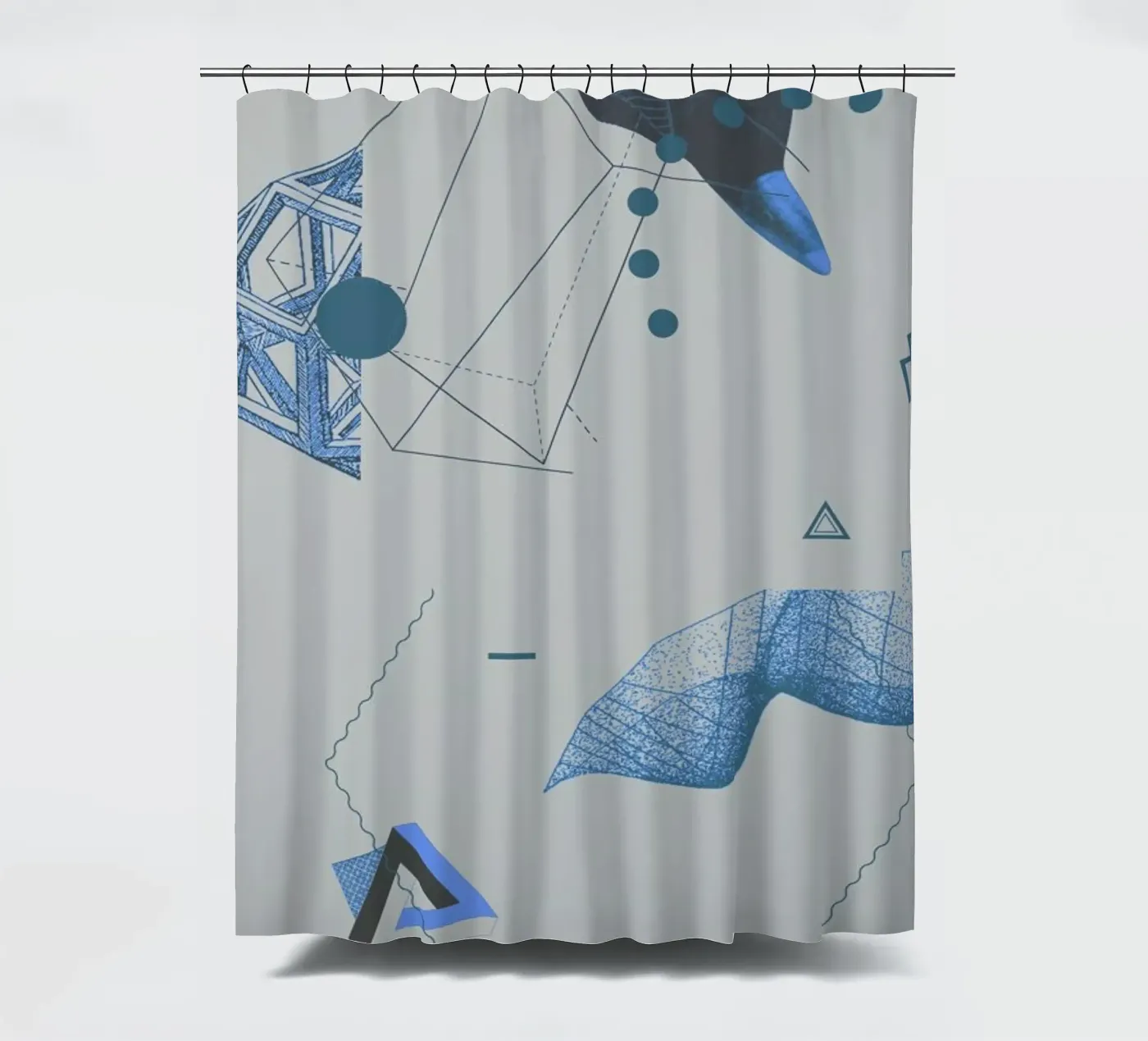 Objects 09 douchegordijn van Andreas Jarner