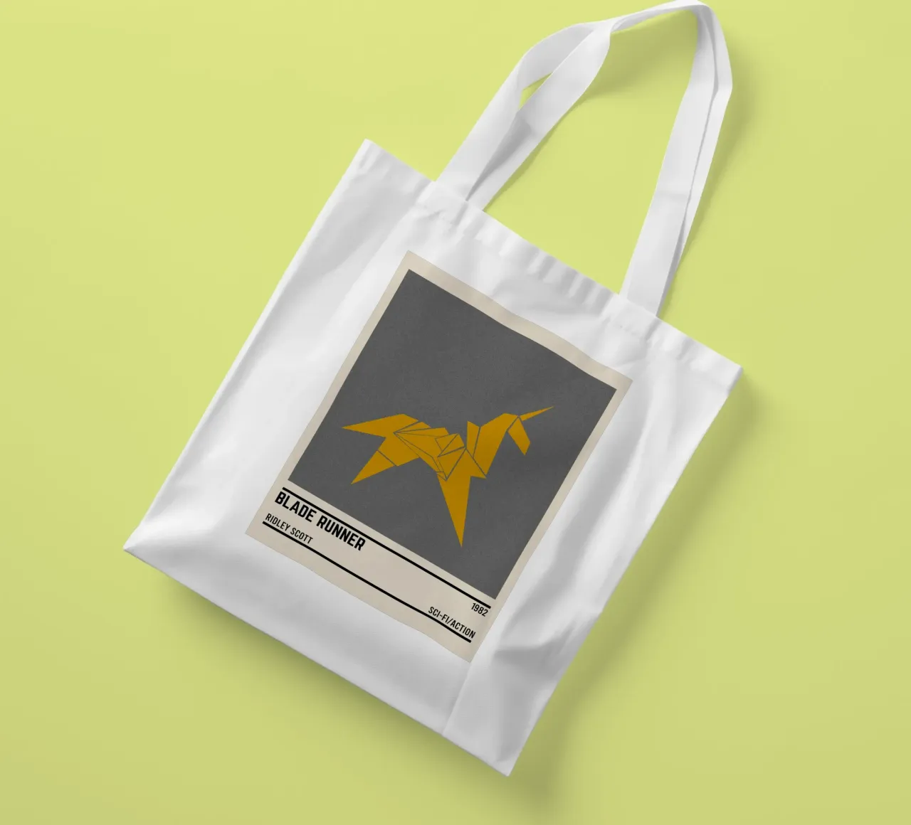 Blade Runner borsa in juta da TheArtstudio
