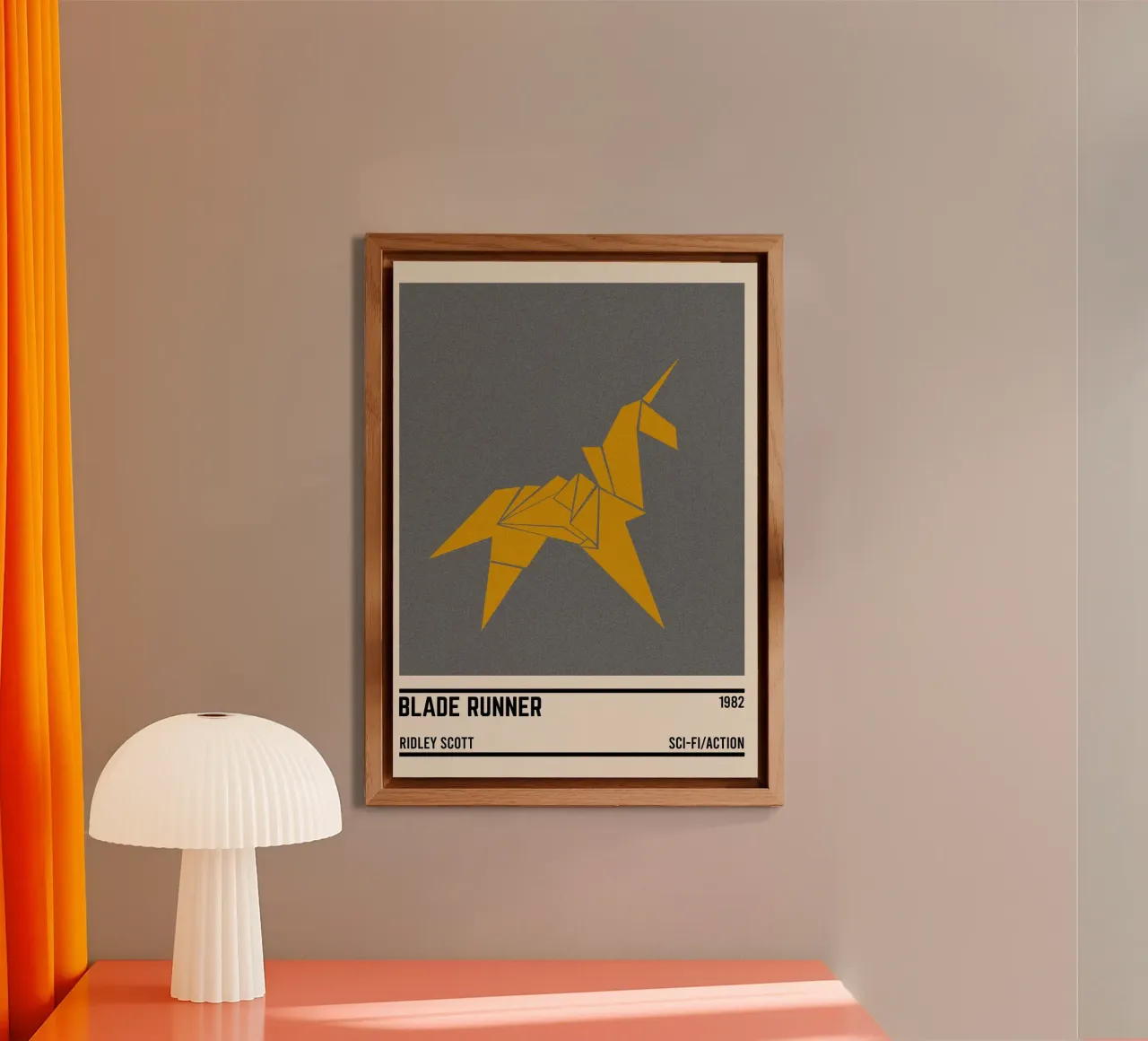 Blade Runner alluminio dibond da TheArtstudio
