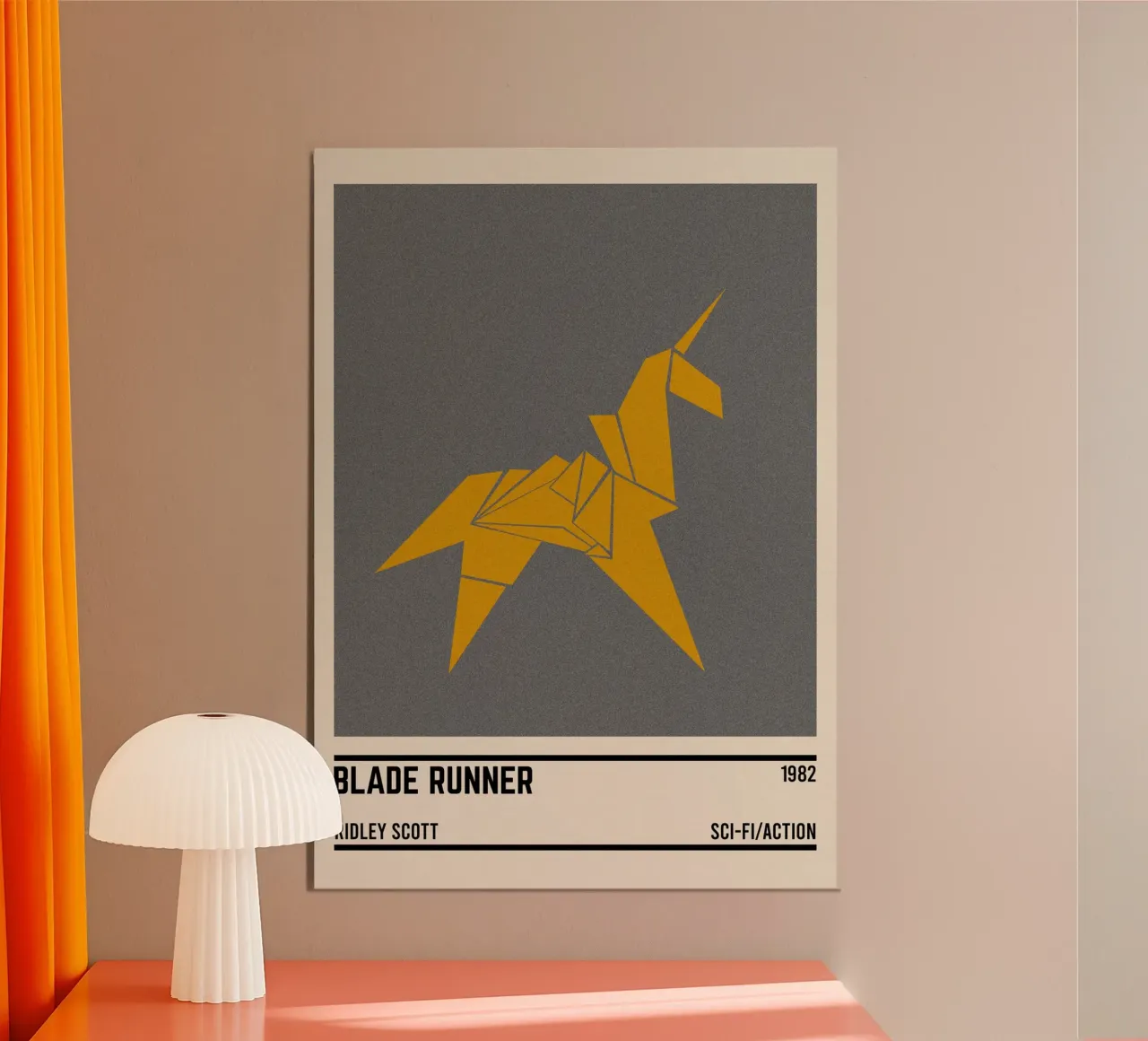 Blade Runner alluminio dibond da TheArtstudio