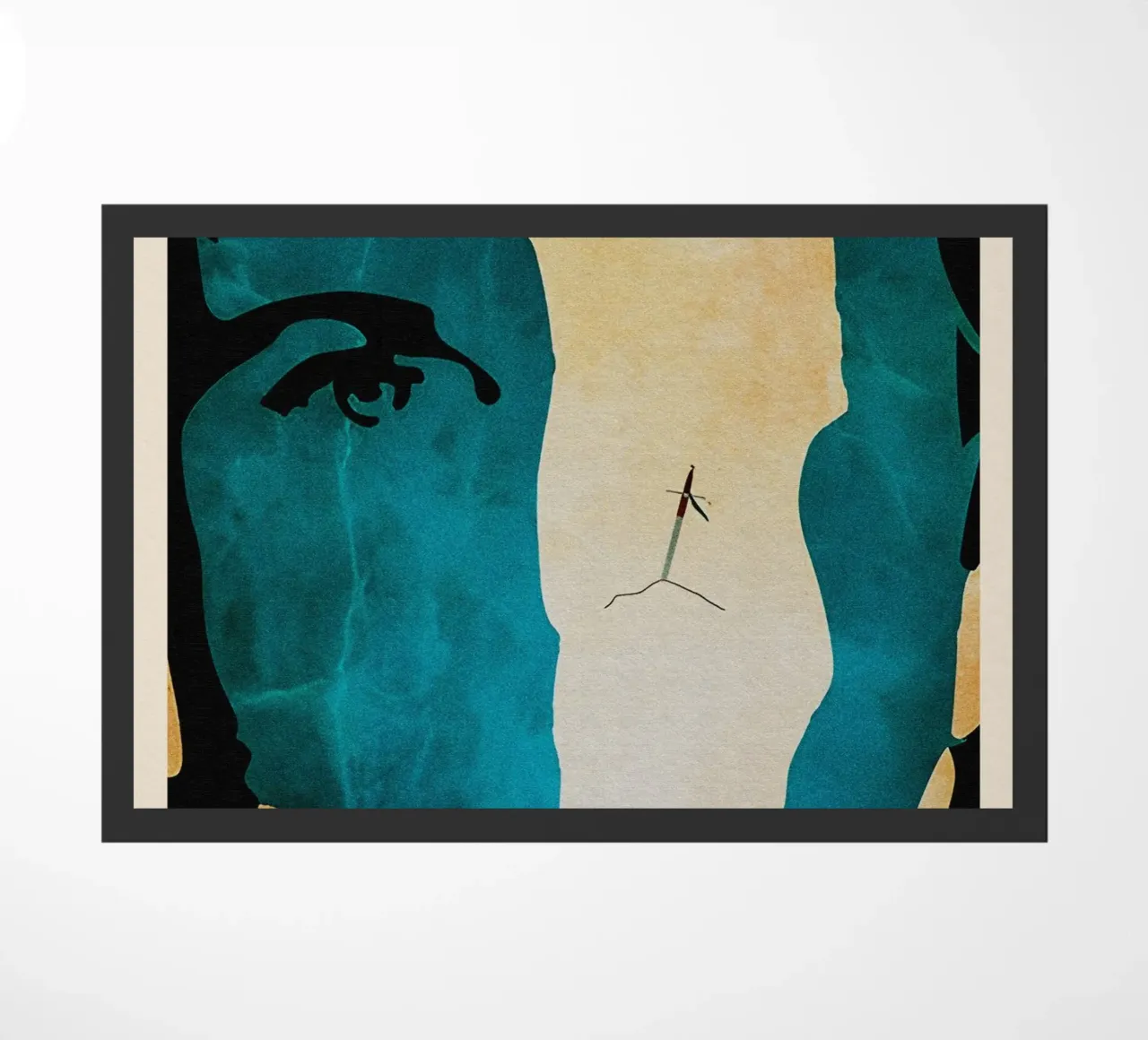 Braveheart Minimalist Poster zerbino da TheArtstudio