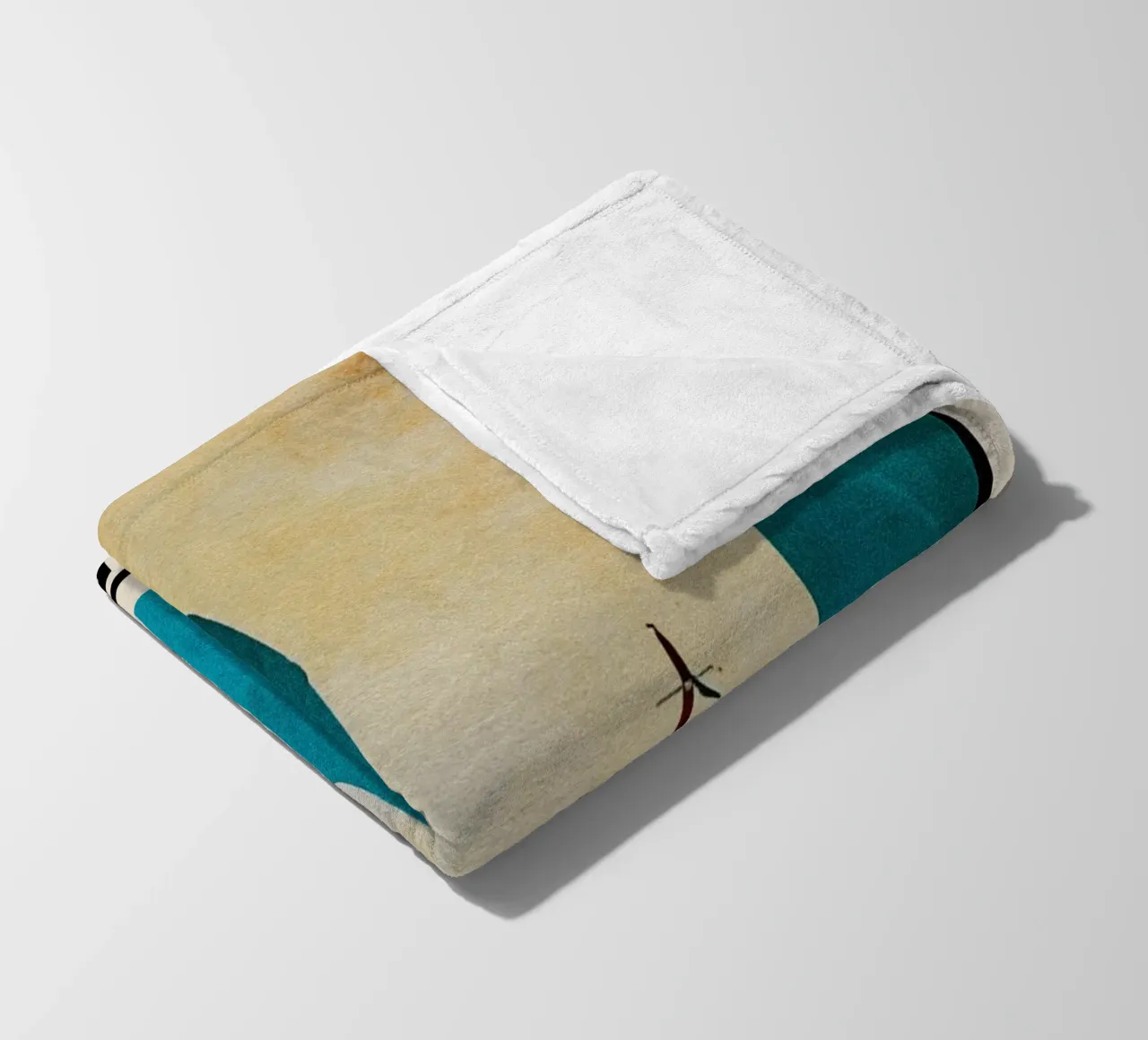 Braveheart Minimalist Poster coperta in pile da TheArtstudio