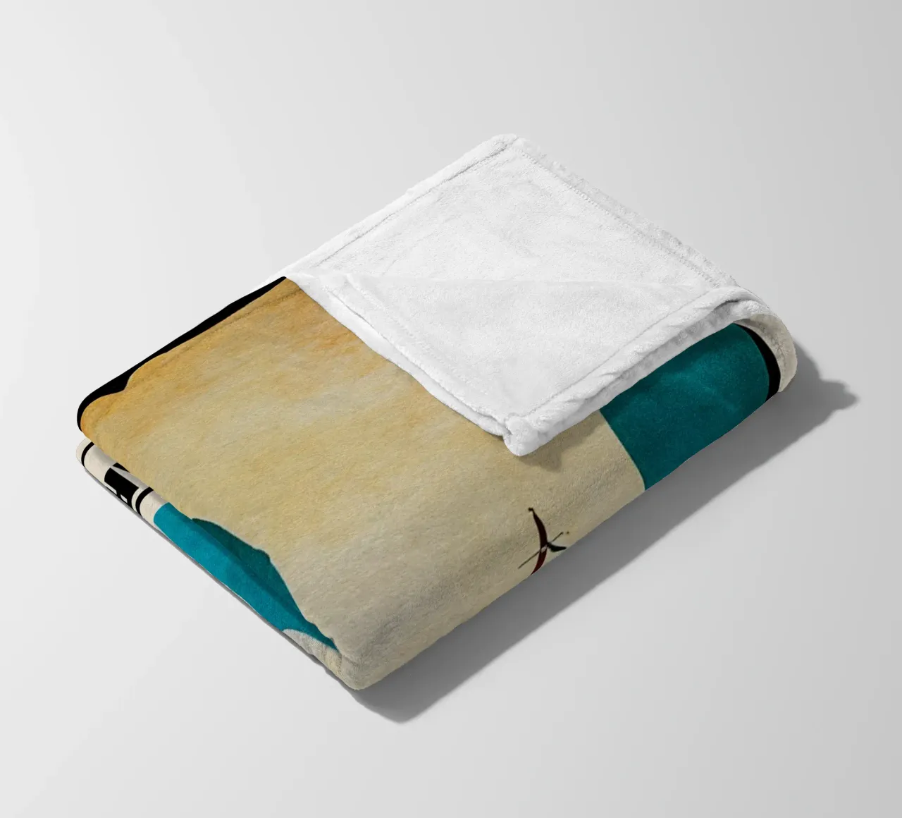 Braveheart Minimalist Poster coperta in pile da TheArtstudio