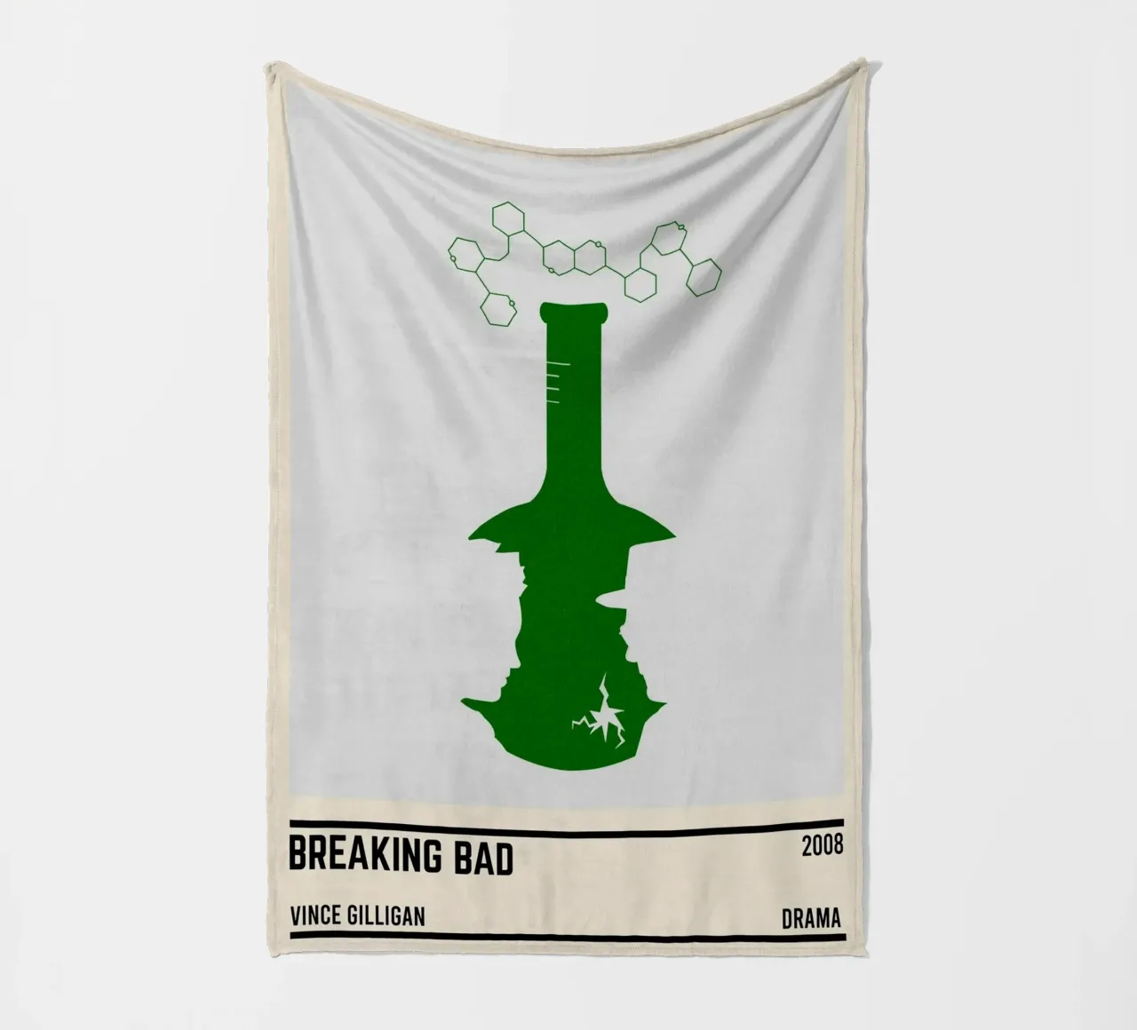 breaking bad Fleecedecke von TheArtstudio