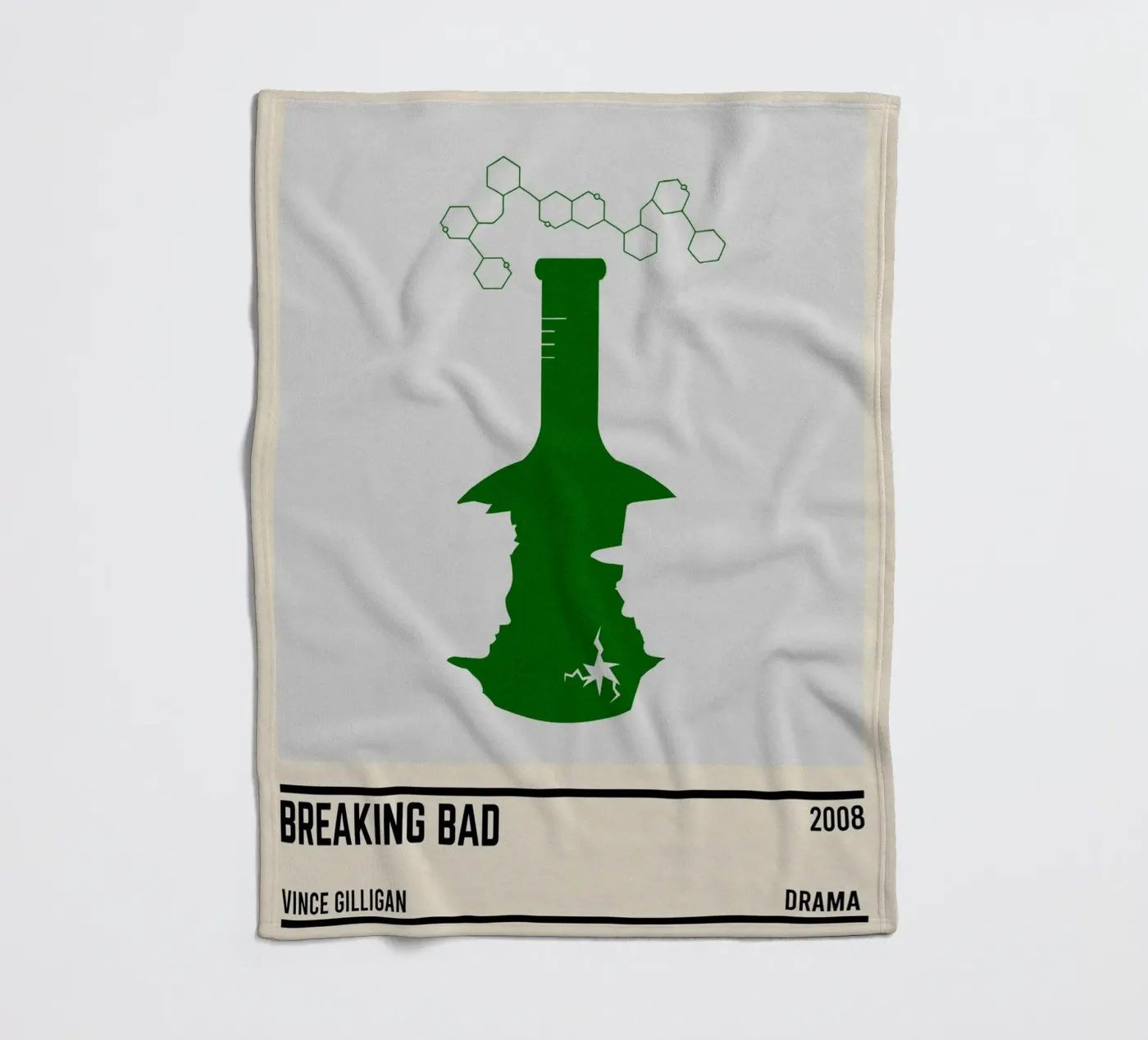 breaking bad Fleecedecke von TheArtstudio