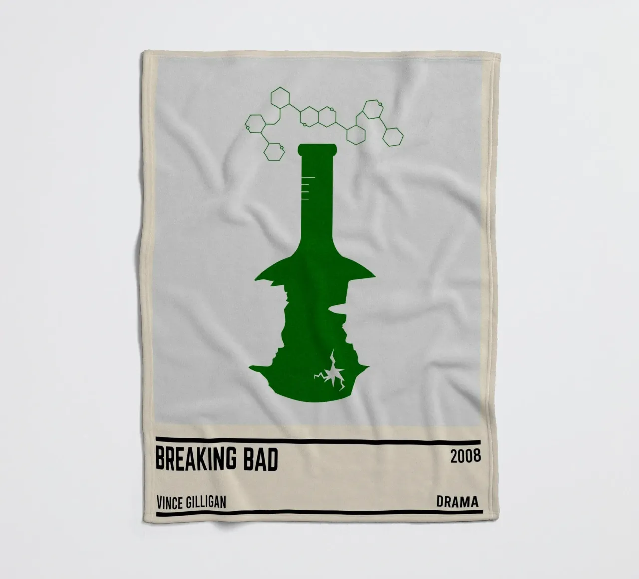 breaking bad Fleecedecke von TheArtstudio