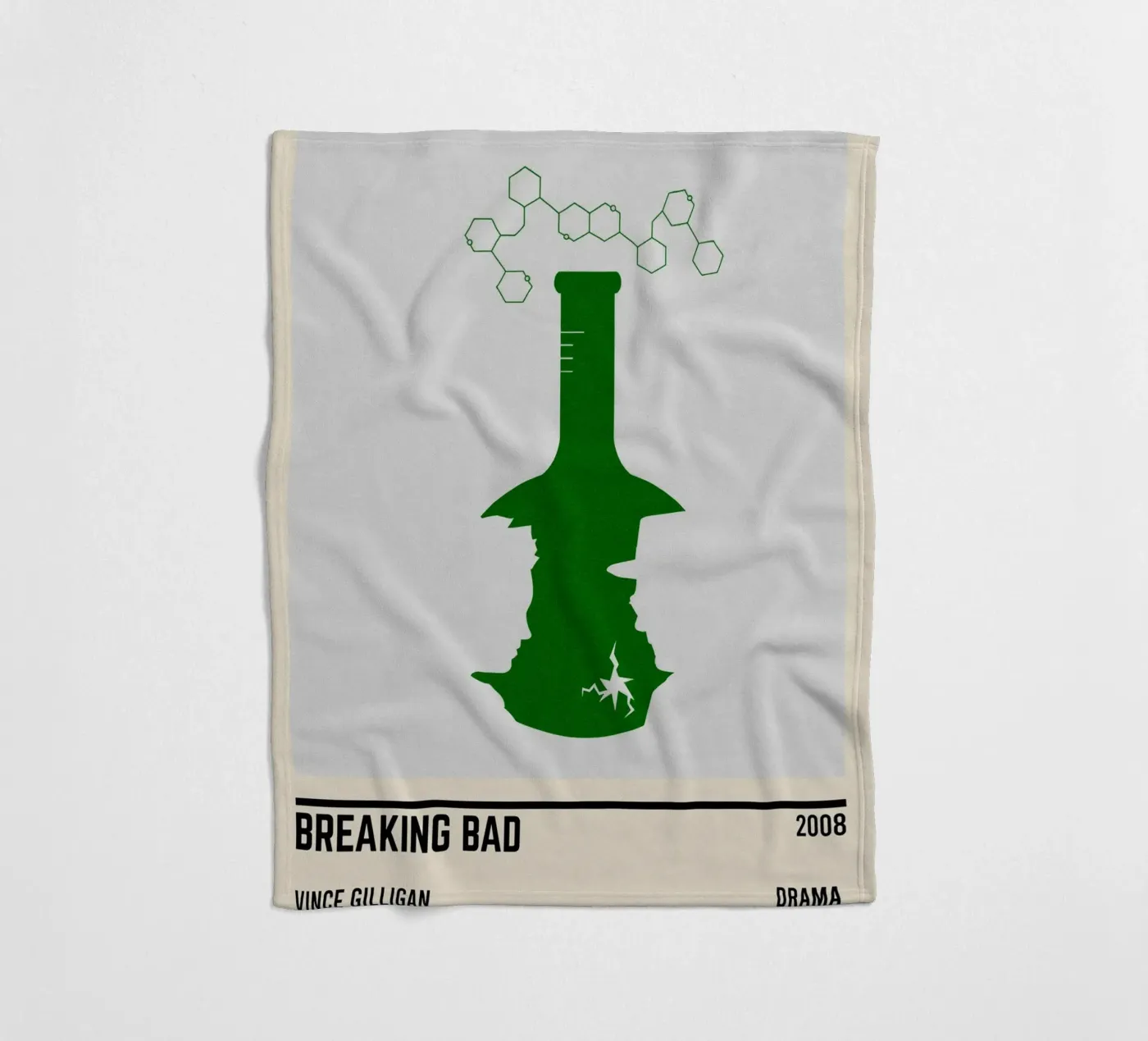 breaking bad Fleecedecke von TheArtstudio