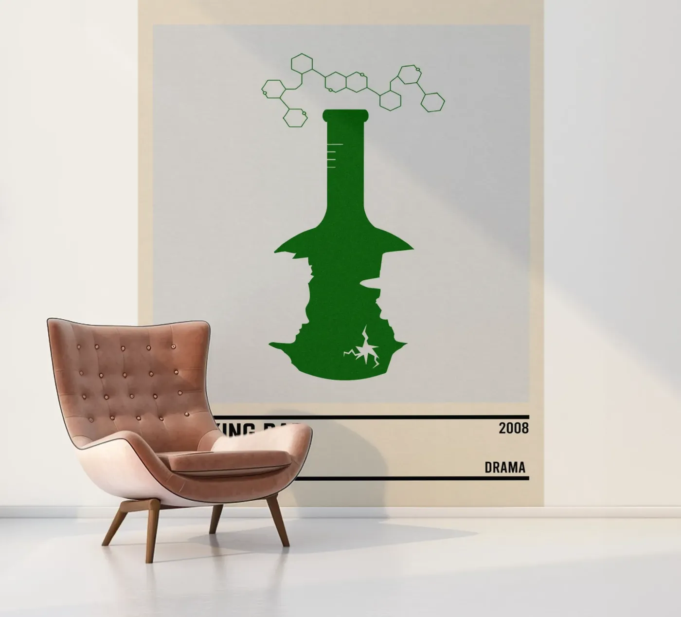 breaking bad fotobehang van TheArtstudio