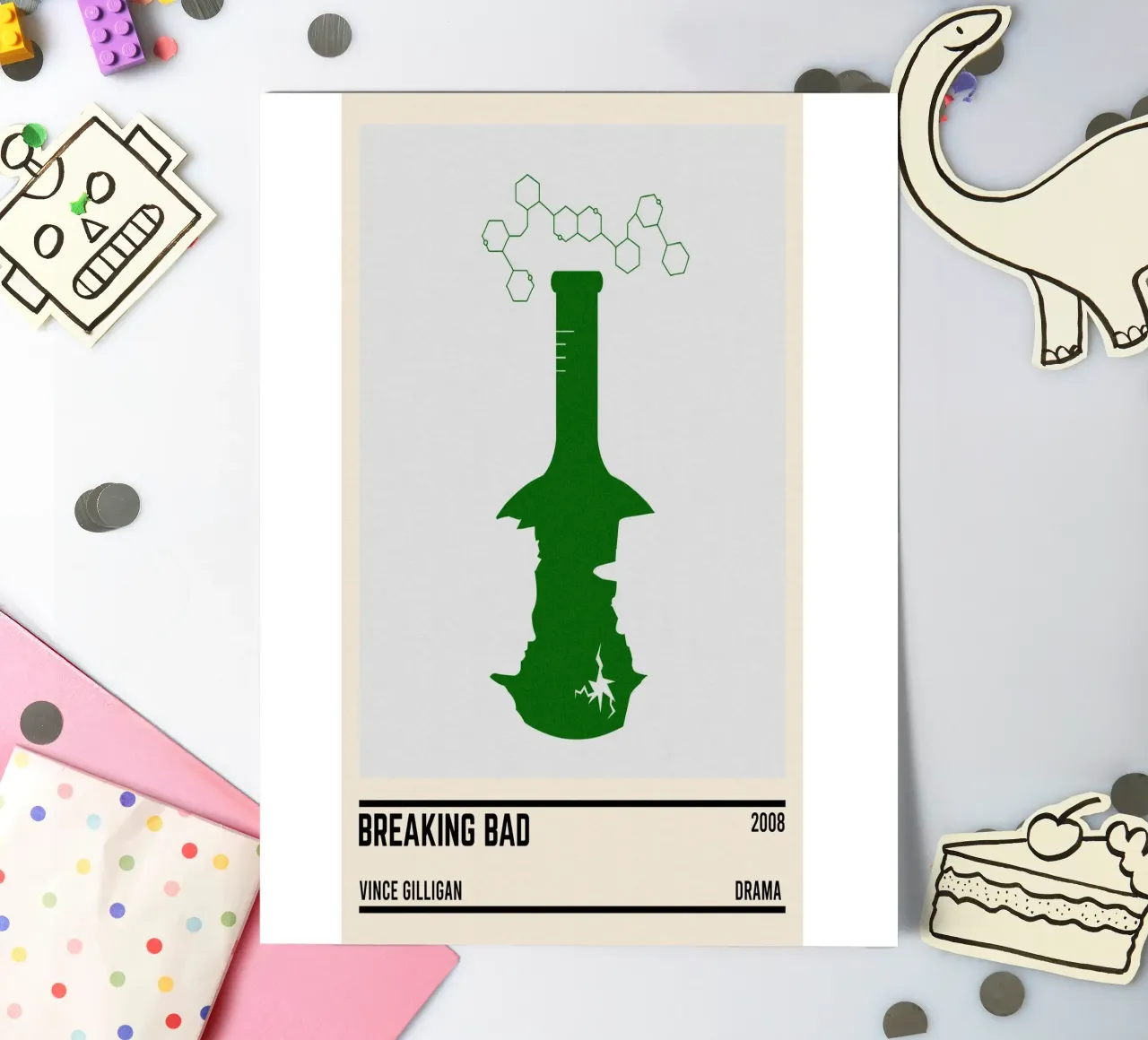 breaking bad sticker sheet by TheArtstudio