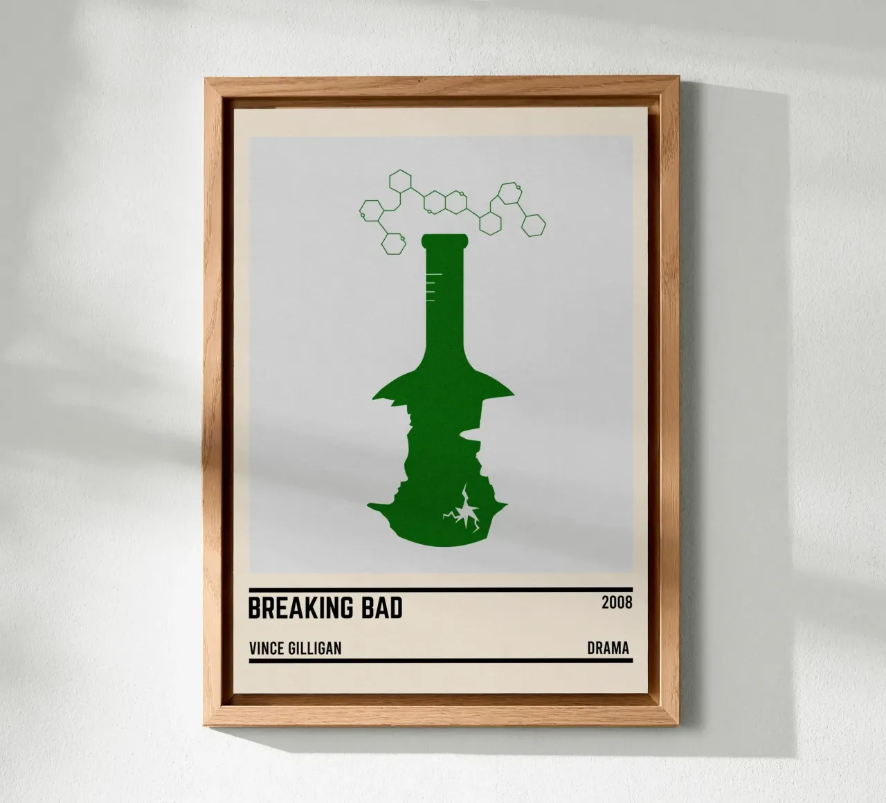 breaking bad alluminio dibond da TheArtstudio