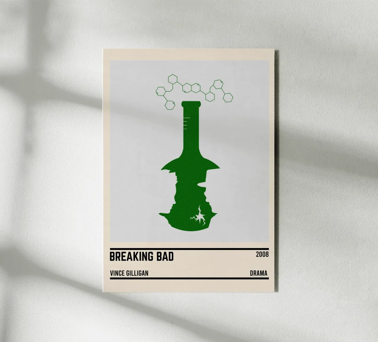 breaking bad alluminio dibond da TheArtstudio