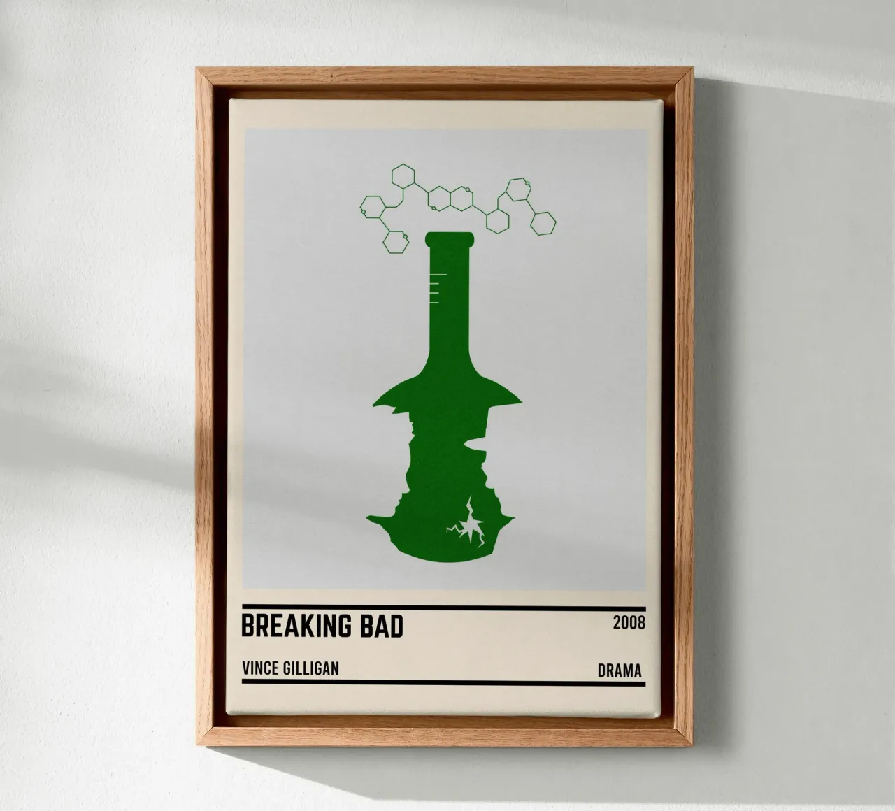 breaking bad tela con Cornice a cassetta da TheArtstudio