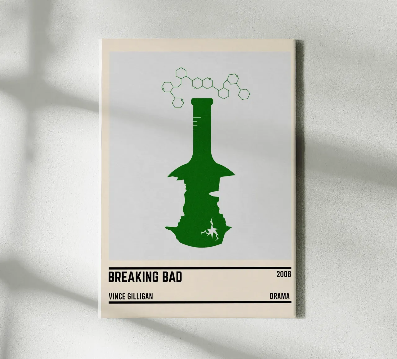breaking bad tela con Cornice a cassetta da TheArtstudio