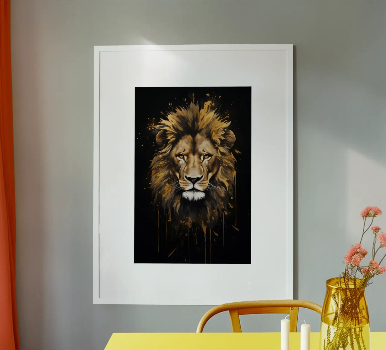 Zum Goldenen Löwen | Arte di strada poster da Autofocus