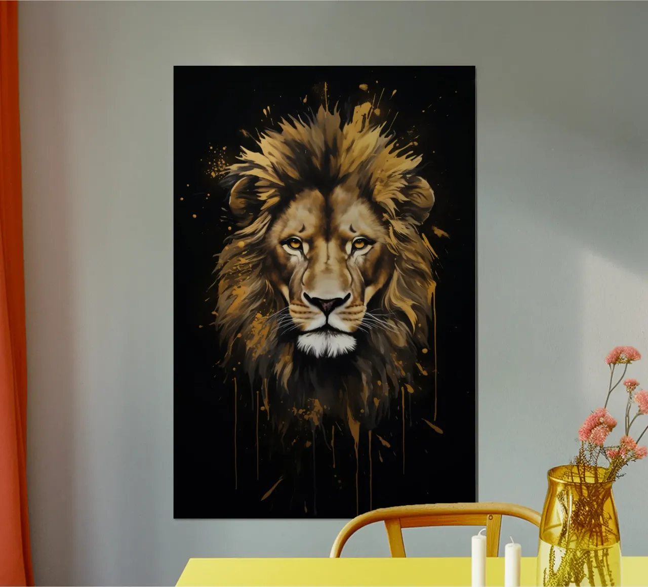 Zum Goldenen Löwen | Arte di strada poster da Autofocus