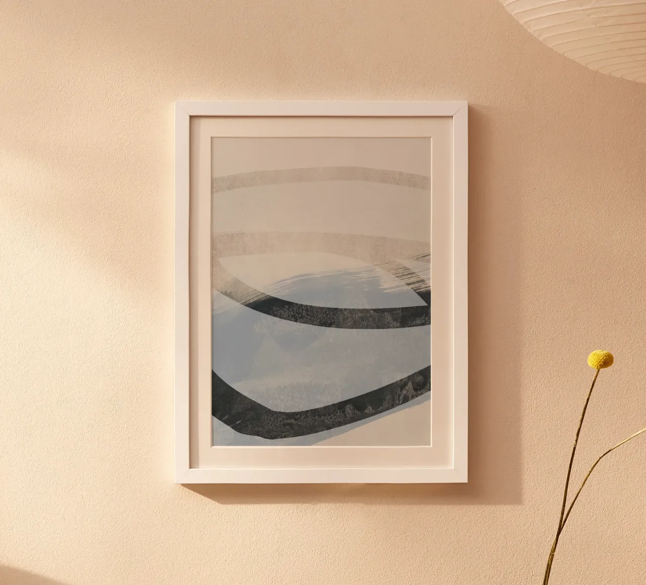 abstract brushstrokes and lines 1 carta hahnemühle da IRIS LEHNHARDT FINE ART