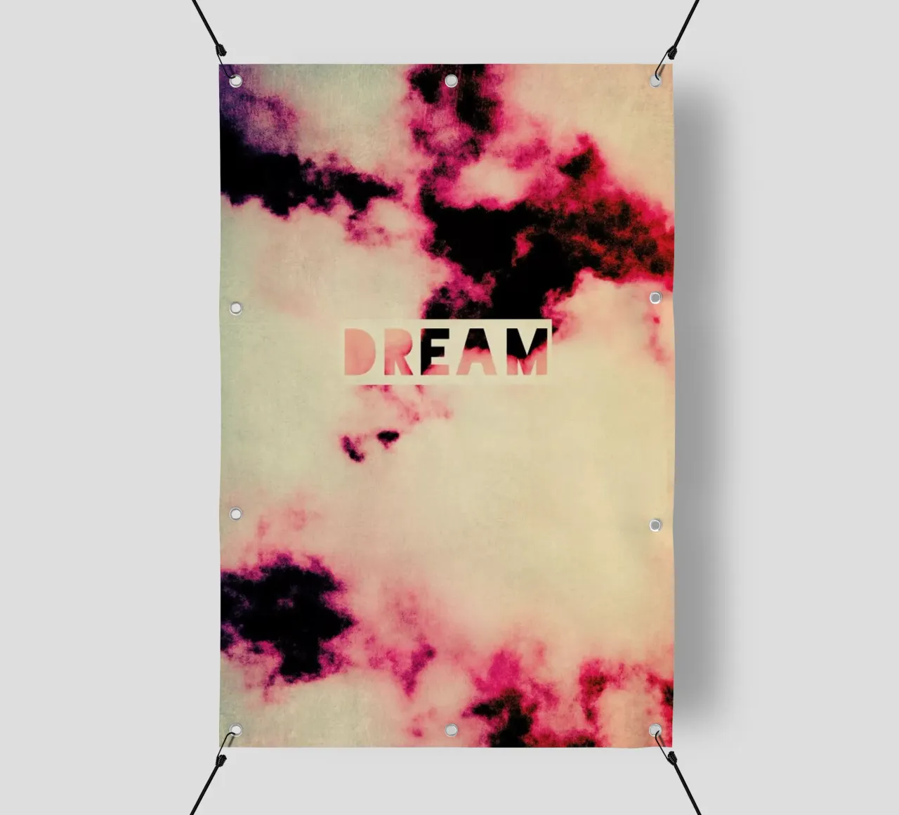 Pink Dreams telo in pvc da Ingrid Beddoes